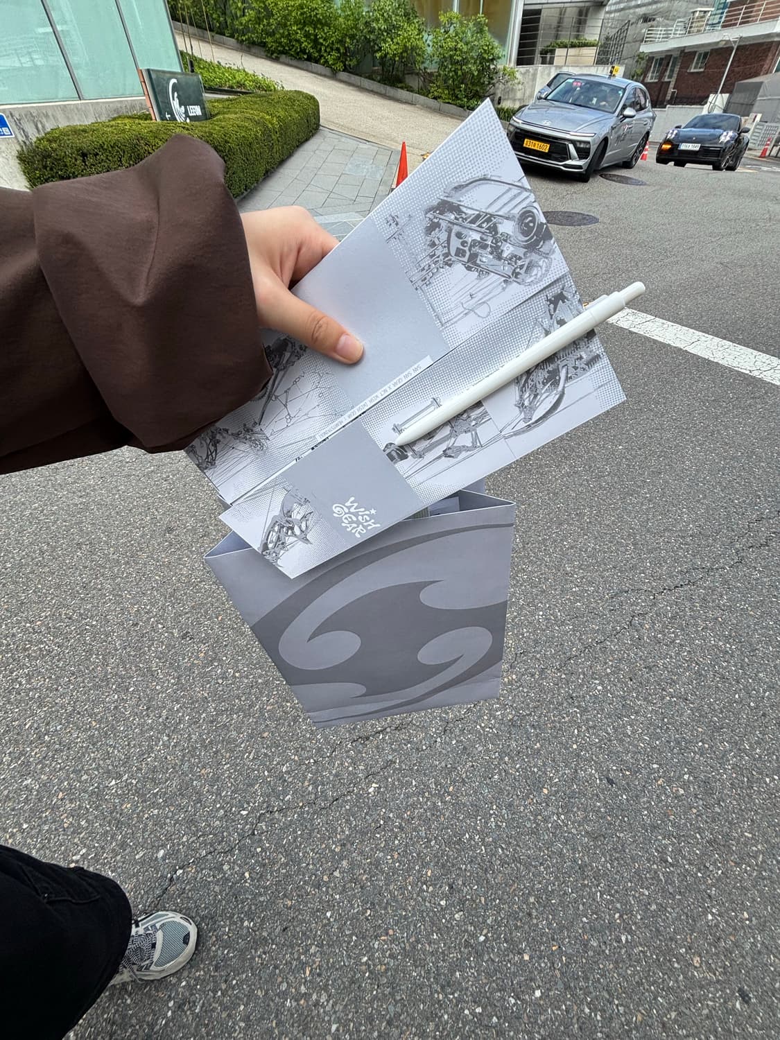 산산기어 엔시티위시 팬츠 CHARCOAL 상품이미지4