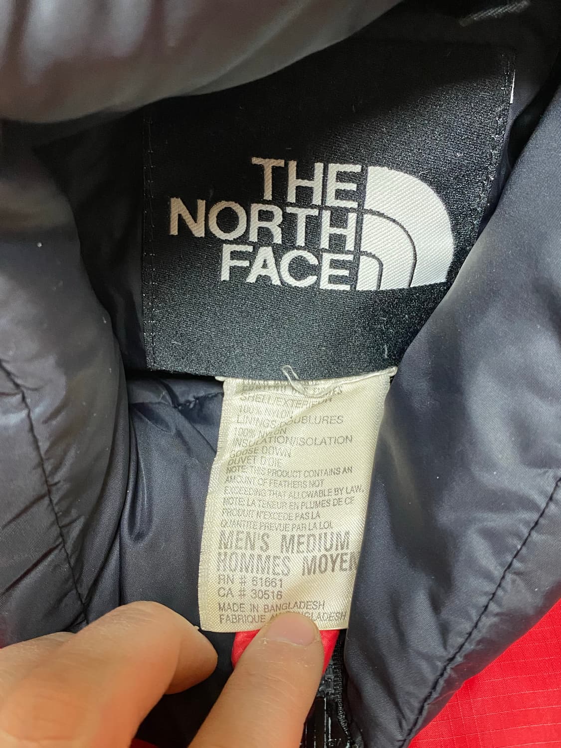 노스페이스 90s OG 검빨 눕시 상품이미지3