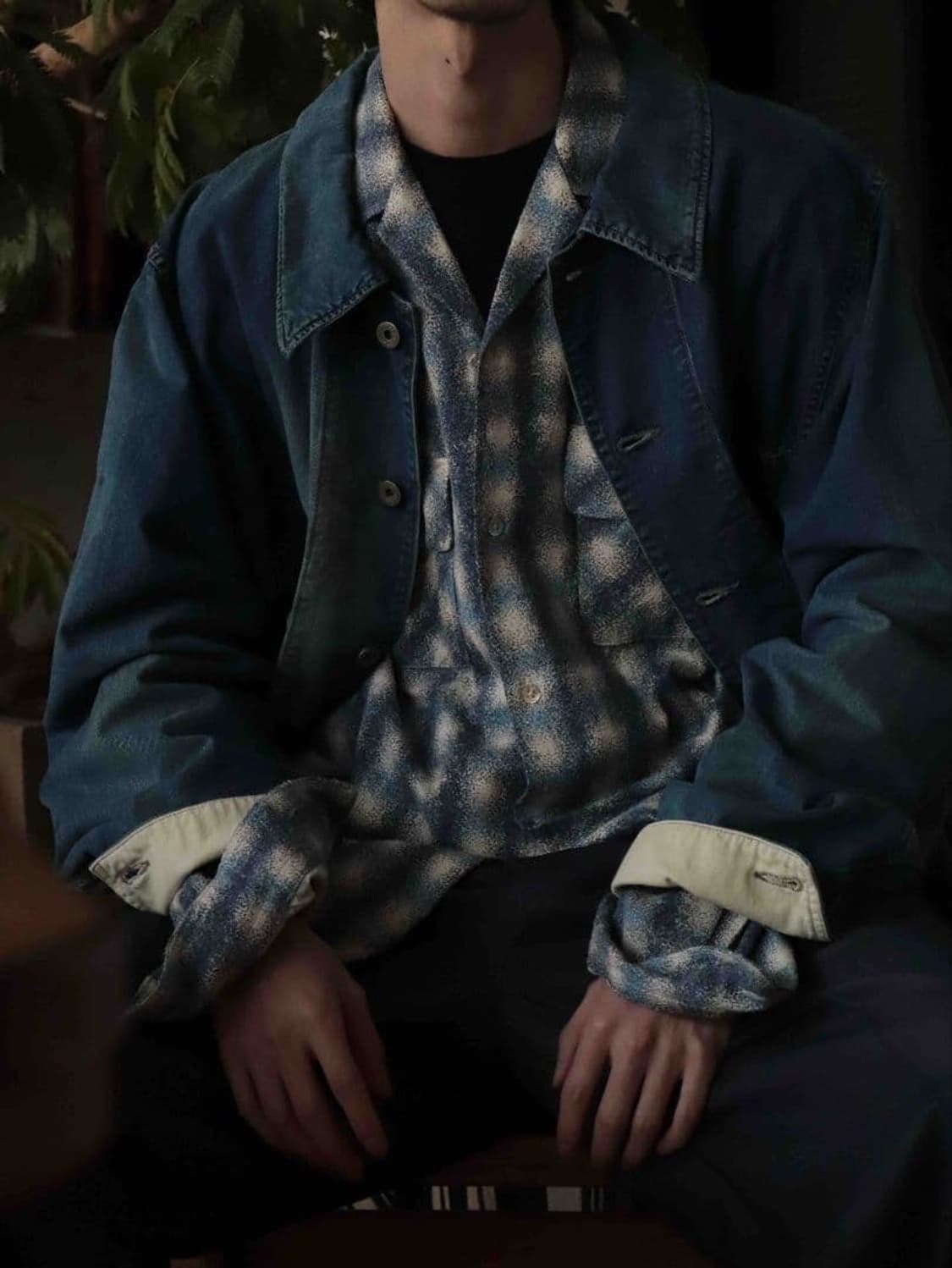 24ss KURT silk nell check shirts 상품이미지6