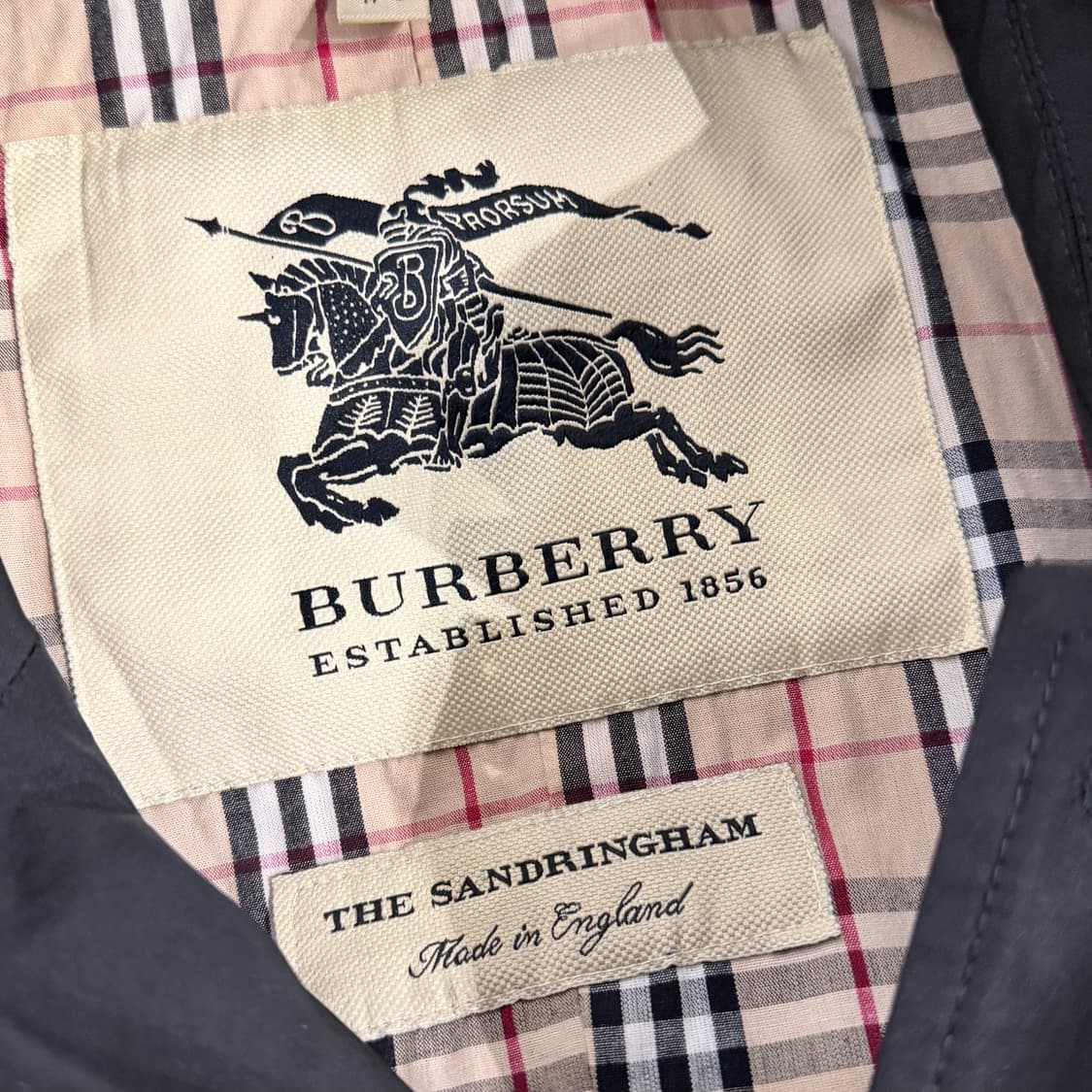 [M] 버버리 포크스톤 개버딘 카코트 상품이미지8