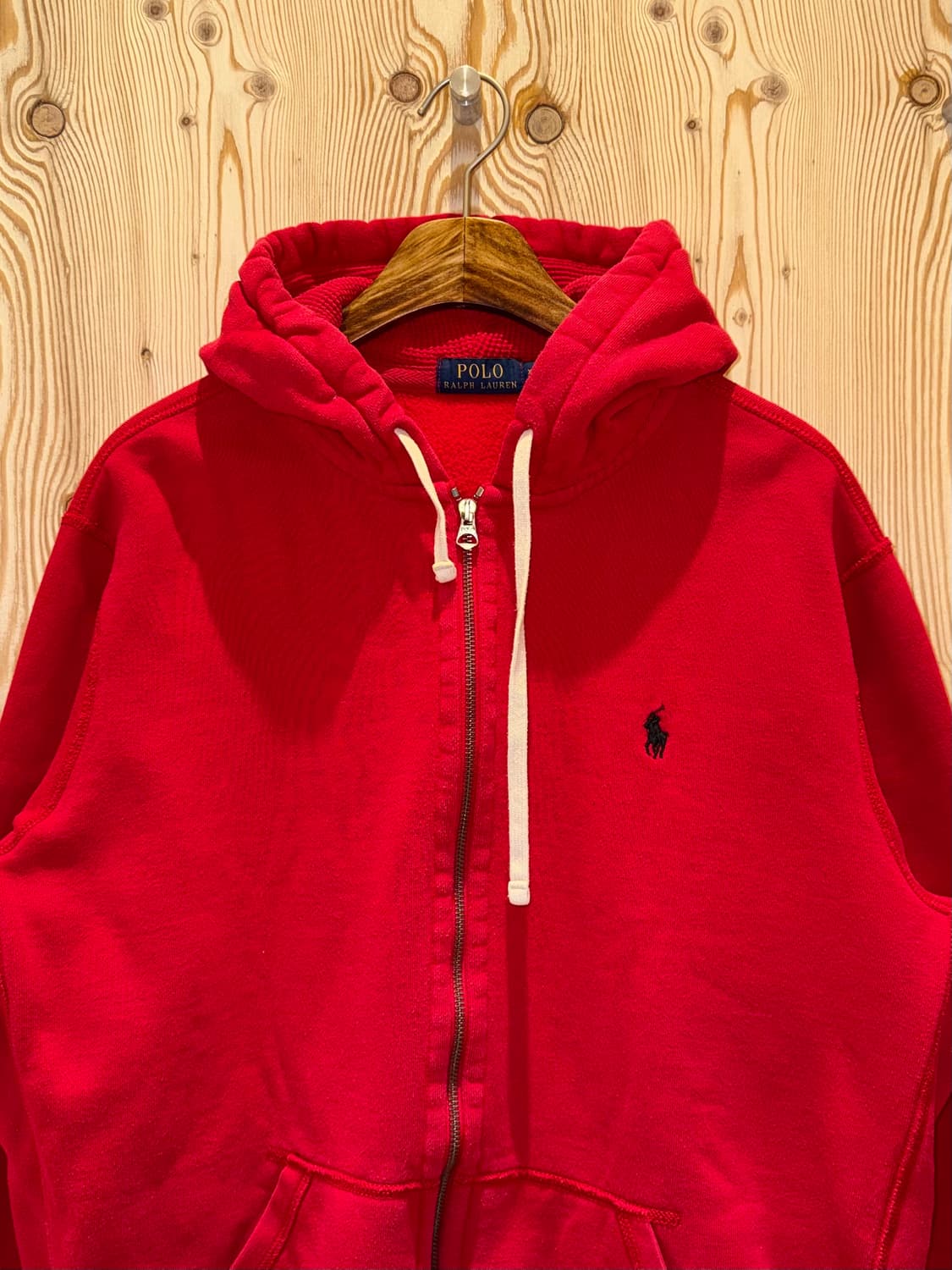 폴로 랄프로렌 와플 후드집업 상품이미지2