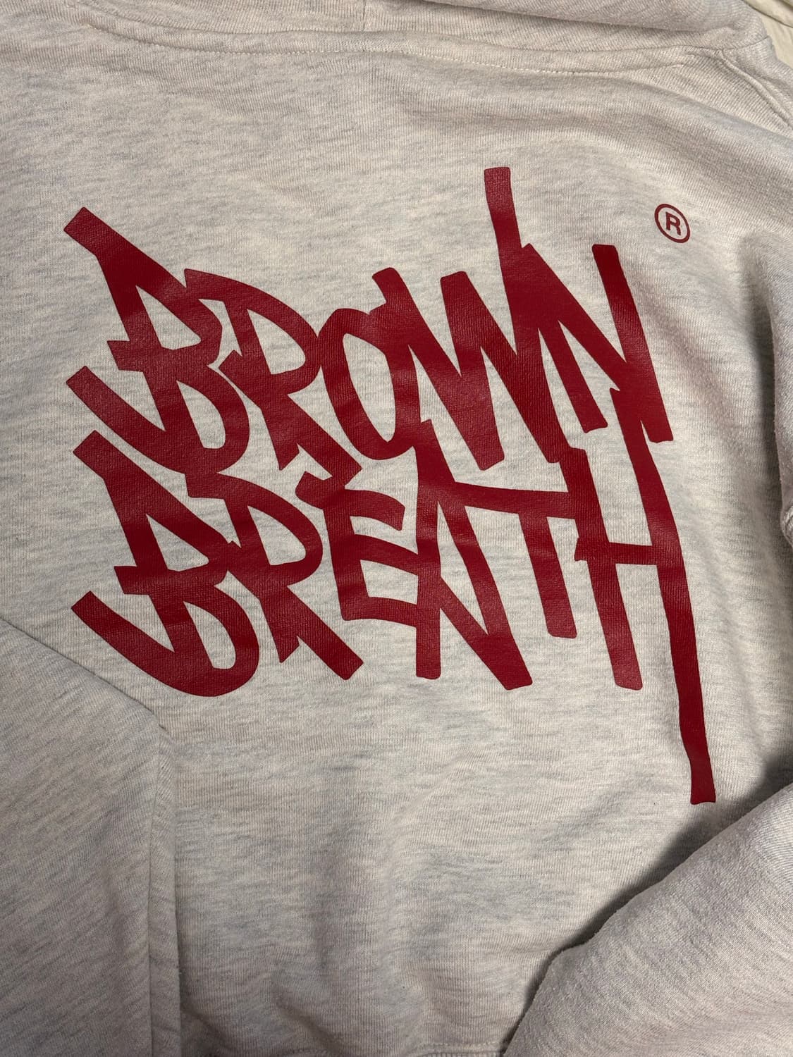 브라운브레스 크롭 후드 오트밀 상품이미지4