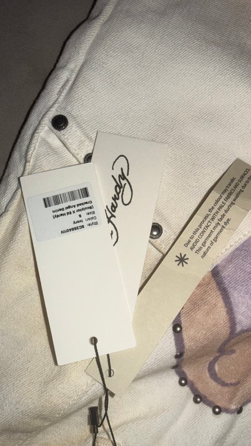 [DEADSTOCK] sculptor x ed hardy 데님팬츠 상품이미지7