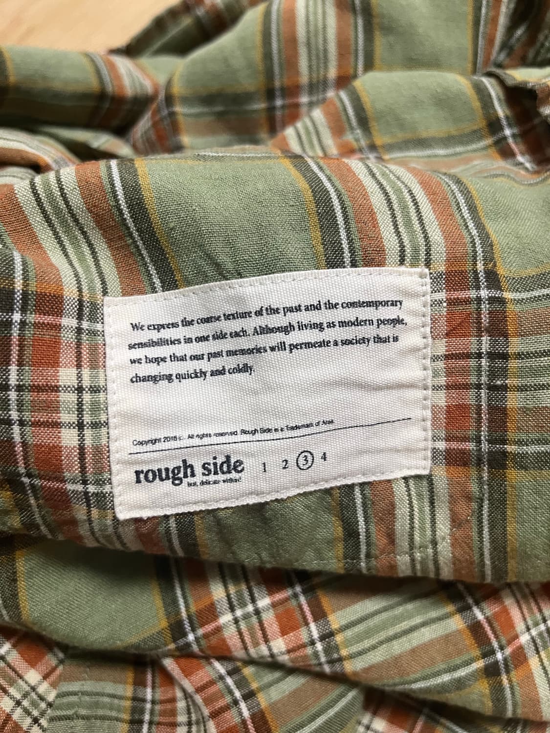 러프사이드 셔링 하프 셔츠 상품이미지5