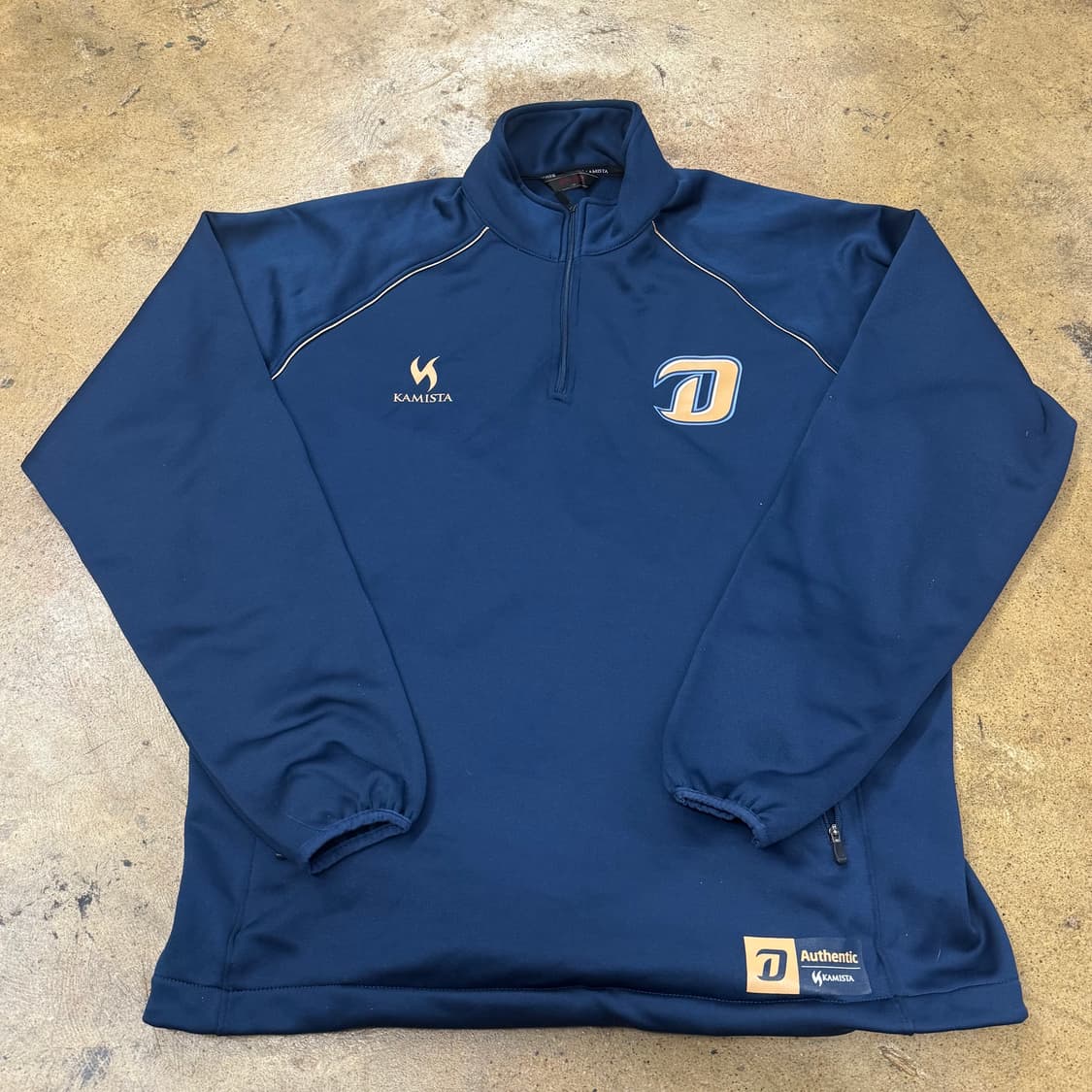 [정품/M]  NC 다이노스 어센틱 야구 하프집업 웜업 b19 상품이미지2