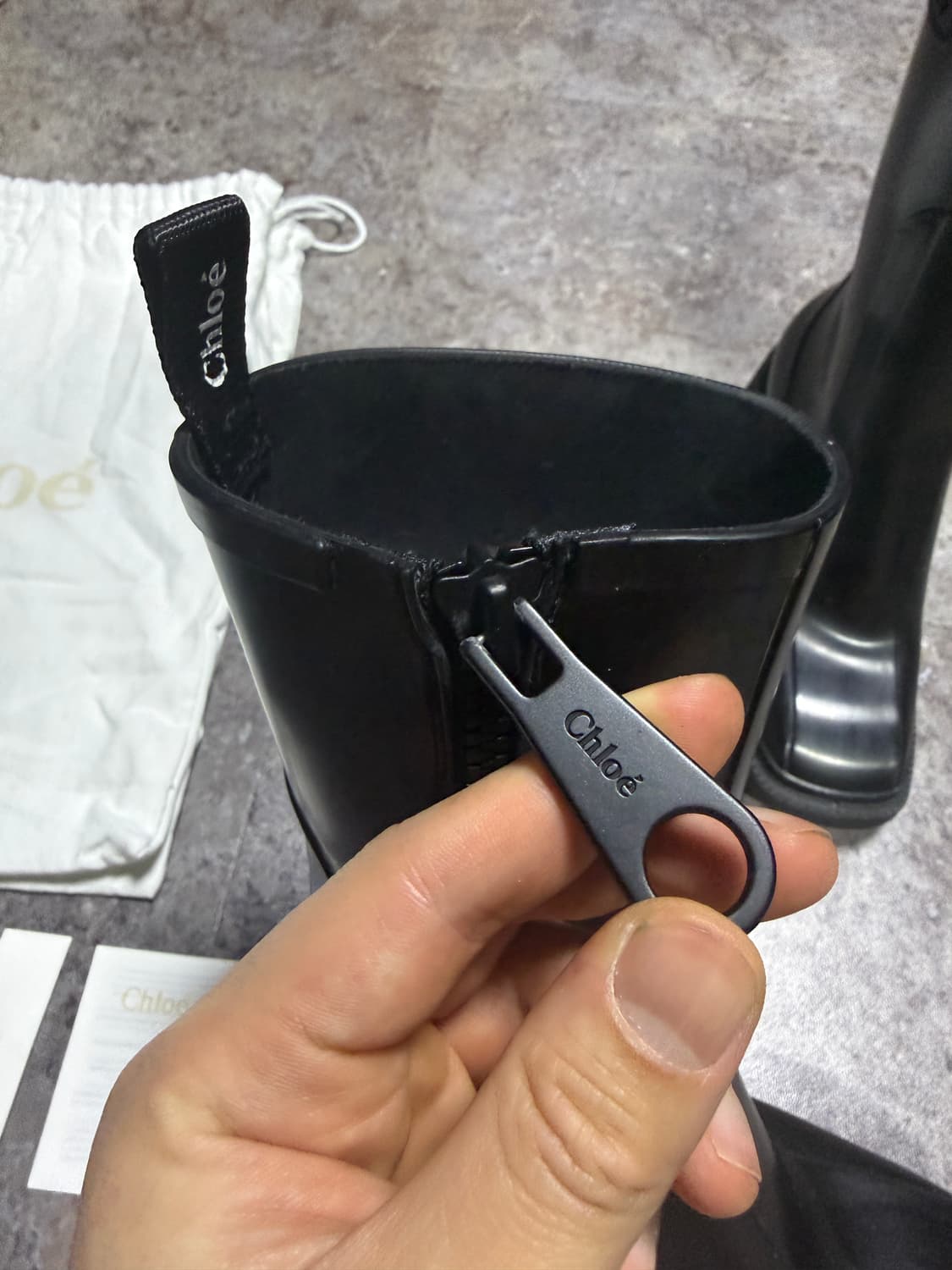 끌로에 베티 러버부츠 37 상품이미지4