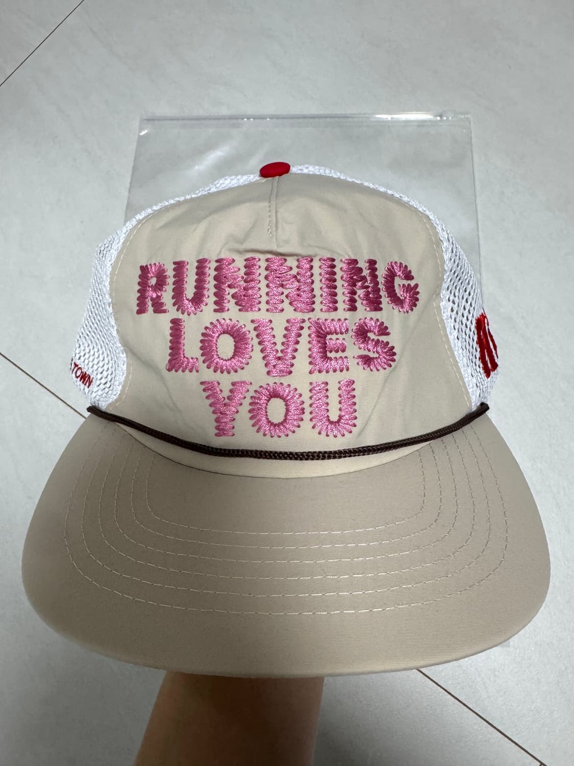 Alex Zono 알렉스 조노 러닝 러브스 유 트러커 캡 한정판 상품이미지2