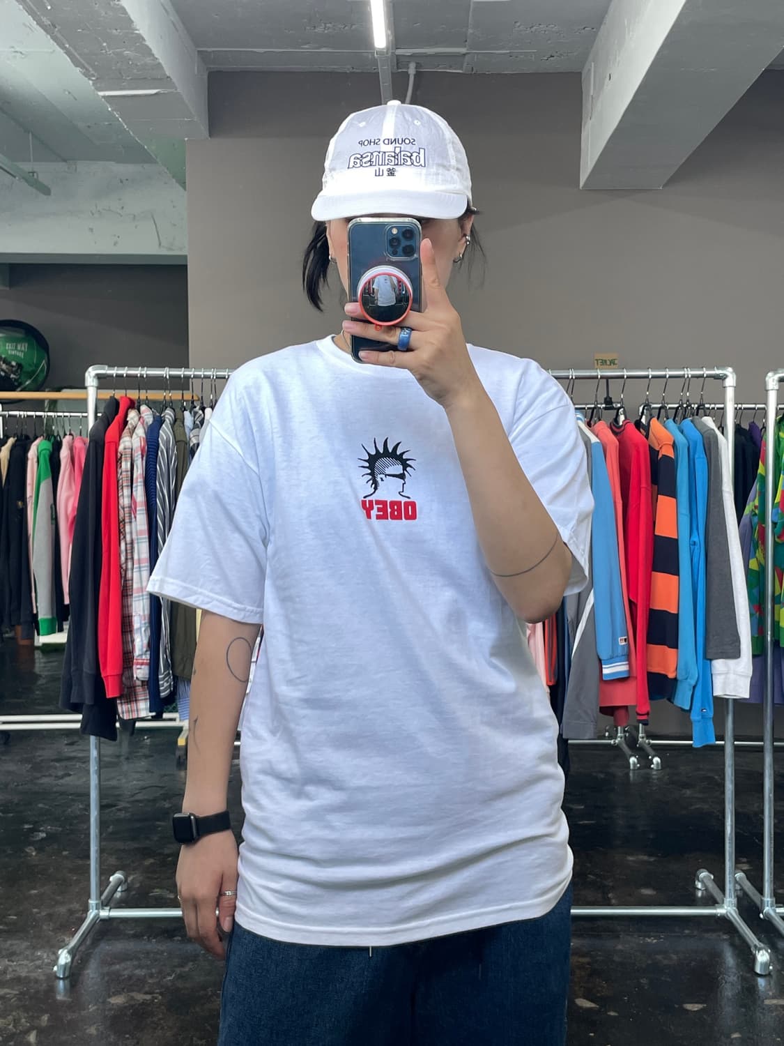 OBEY 프린팅 반팔 티셔츠(데드스탁)  상품이미지1