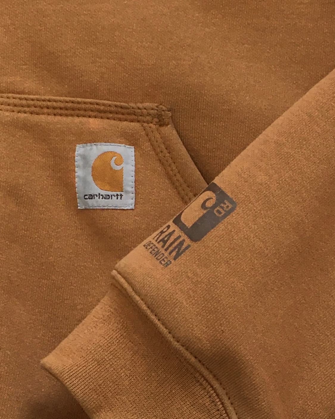 Carhartt 칼하트 카멜브라운 후드집업 상품이미지5