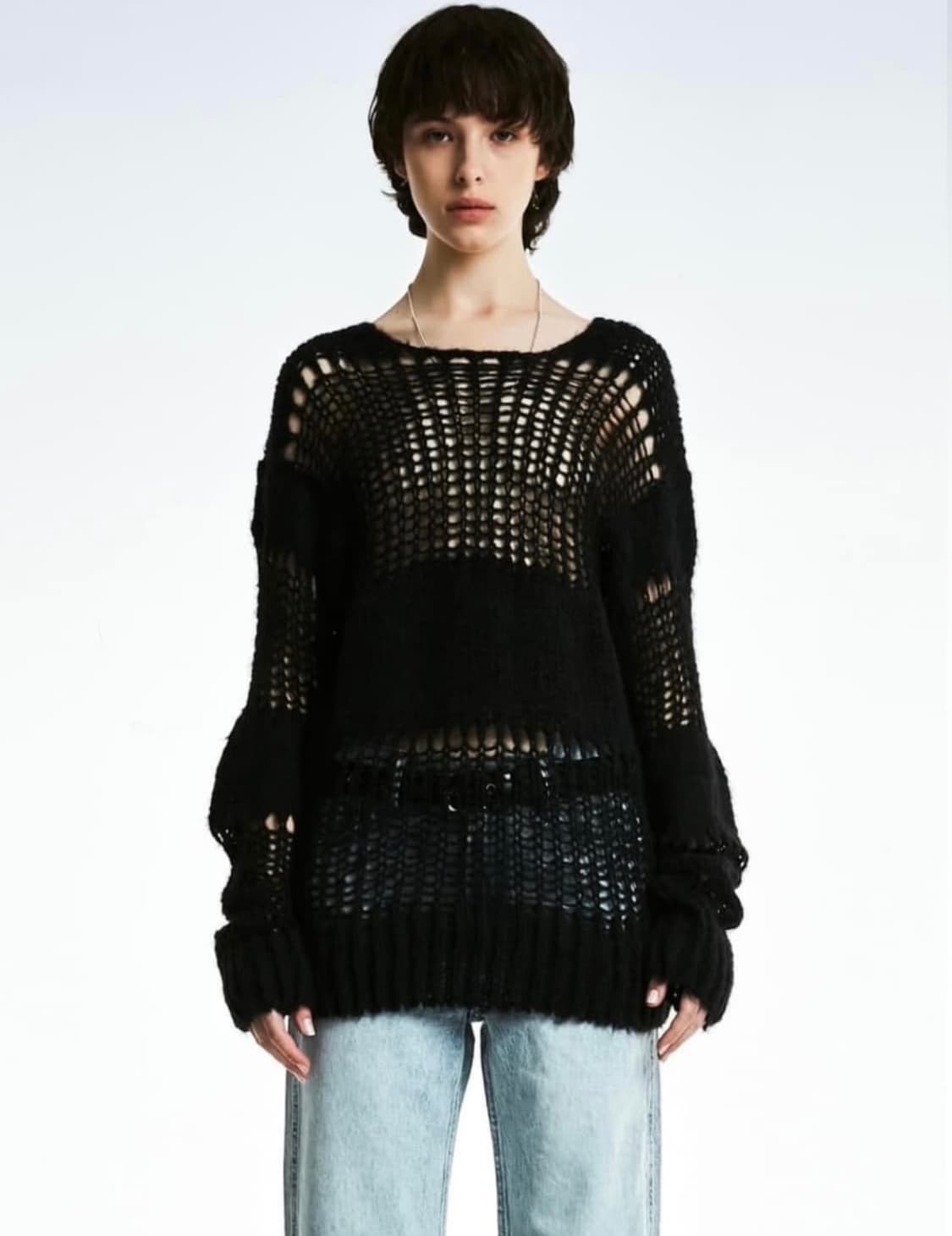 Openyy 니트 허윤진 니트 상품이미지1