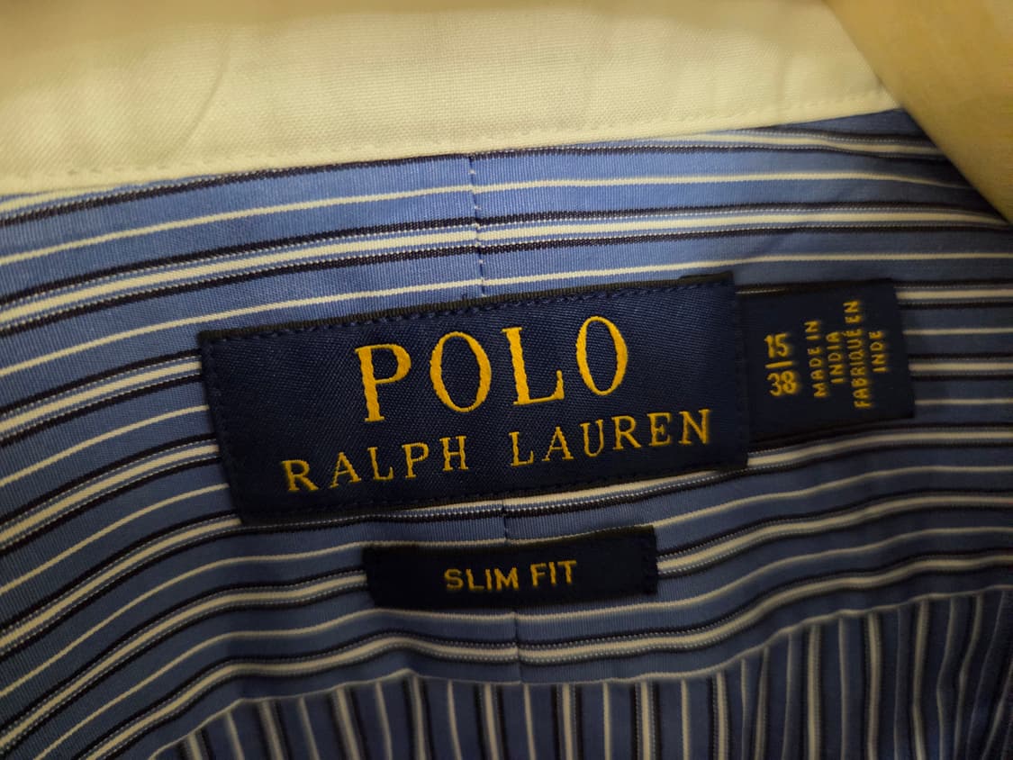 폴로 랄프로렌 슬림핏 스트라이프 셔츠 상품이미지3