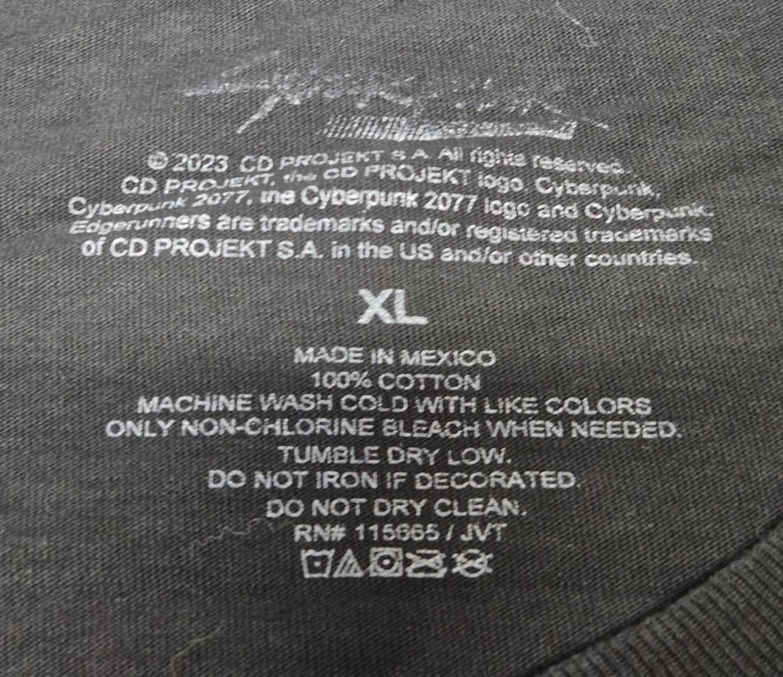 [XL]사이버펑크 오피셜 티셔츠  -231 상품이미지3
