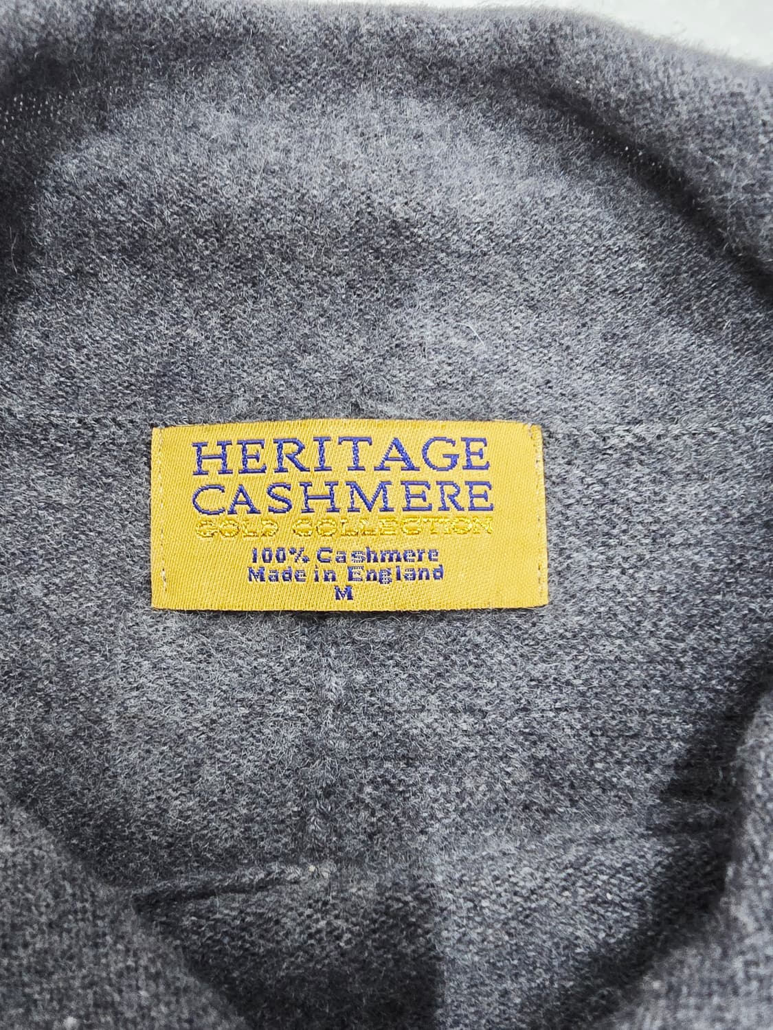헤리티지 모크넥 니트 롱 스웨터 캐시미어 상품이미지7