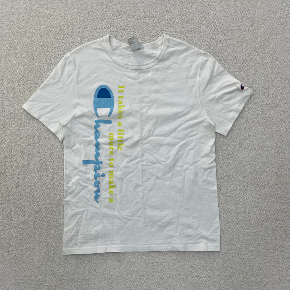 L 챔피온 레터링 반팔 티셔츠 0311M 상품이미지1