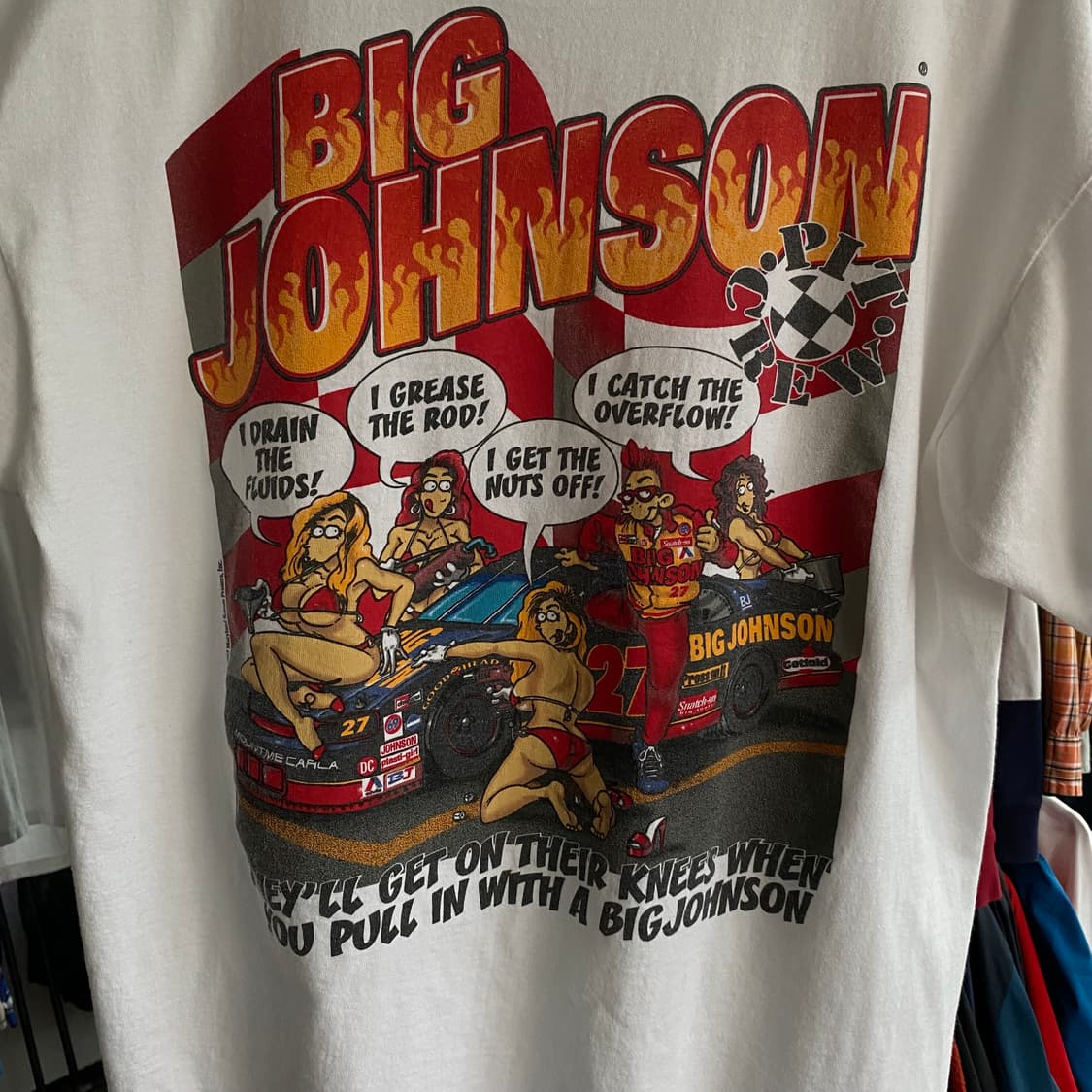🌊97년 BIG JOHNSON 싱글스티치 티셔츠 상품이미지3