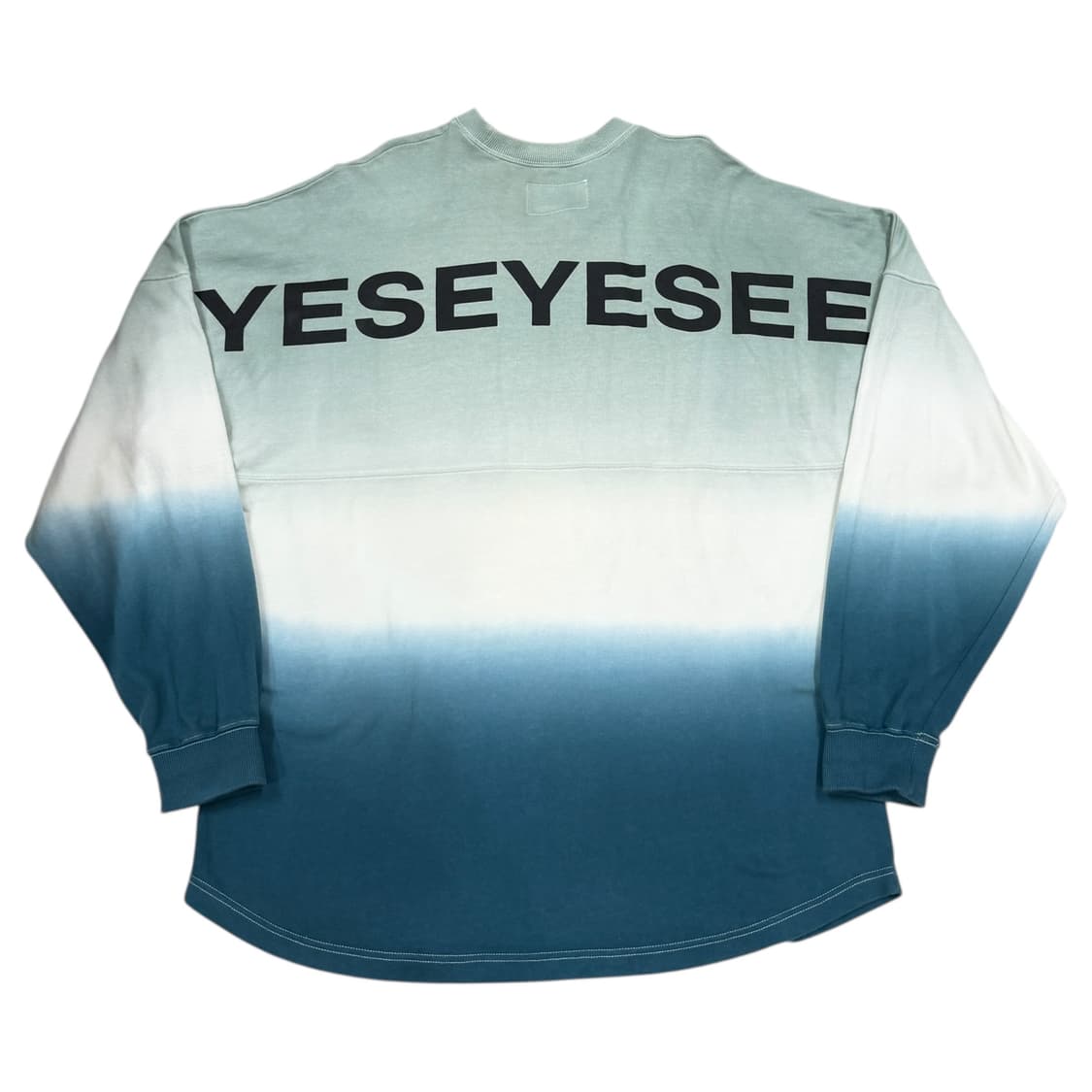 예스아이씨 빈티지 타이다이 그라데이션 롱슬리브 티셔츠 XL 상품이미지3