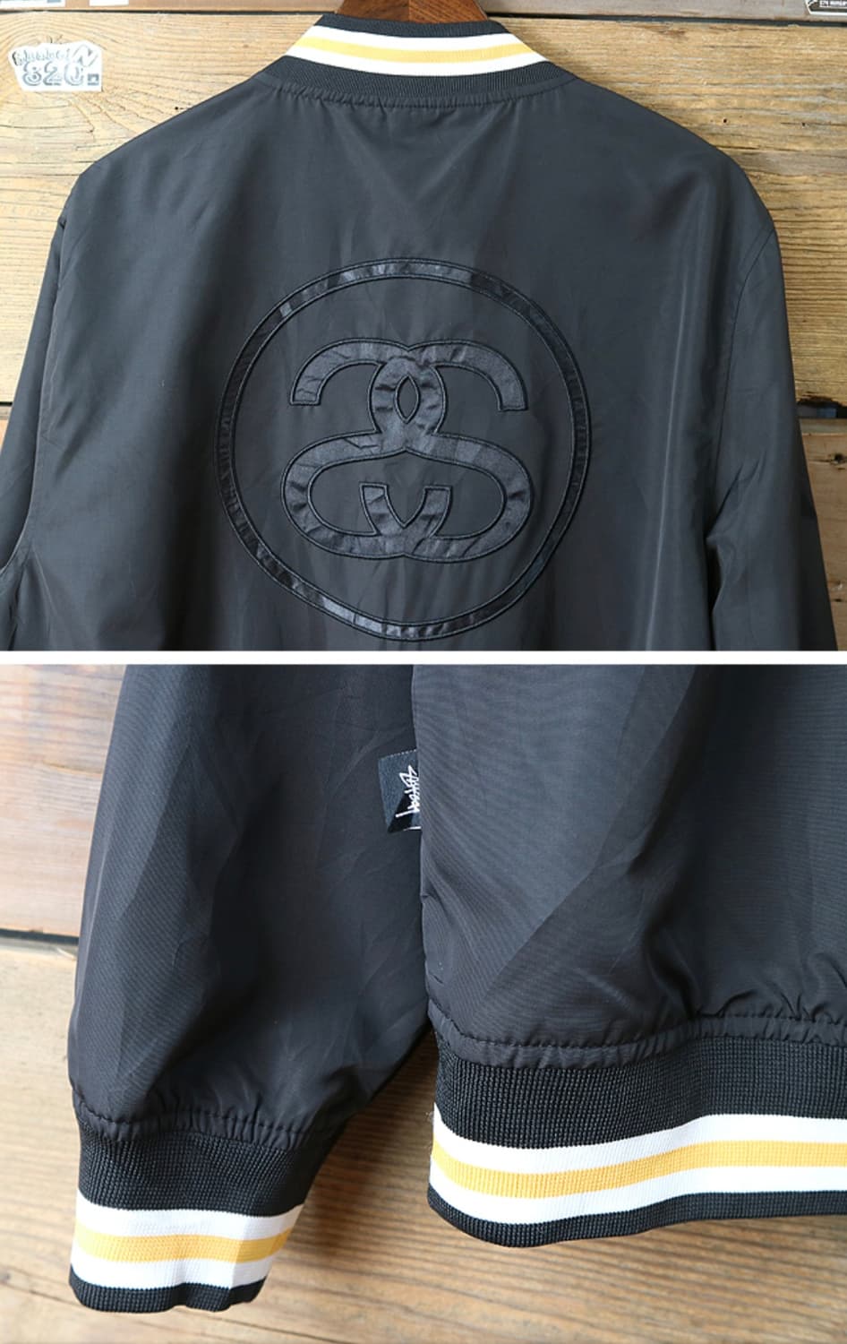 stussy 스투시  빅로고 바시티 자켓

최상 컨디션 상품이미지6
