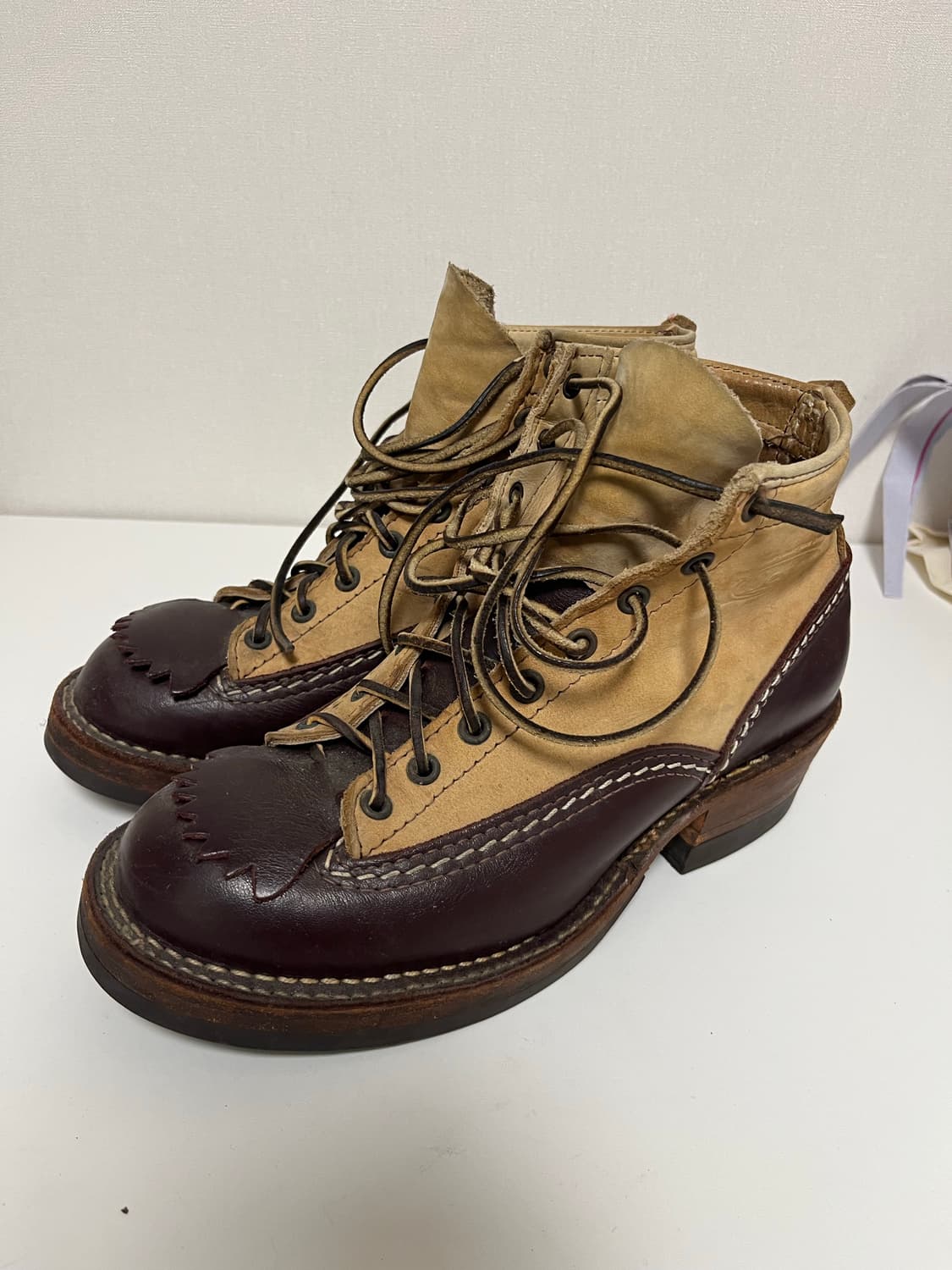 웨스코 잡마스터 투톤 255(7.5) 사이즈 판매! 상품이미지1