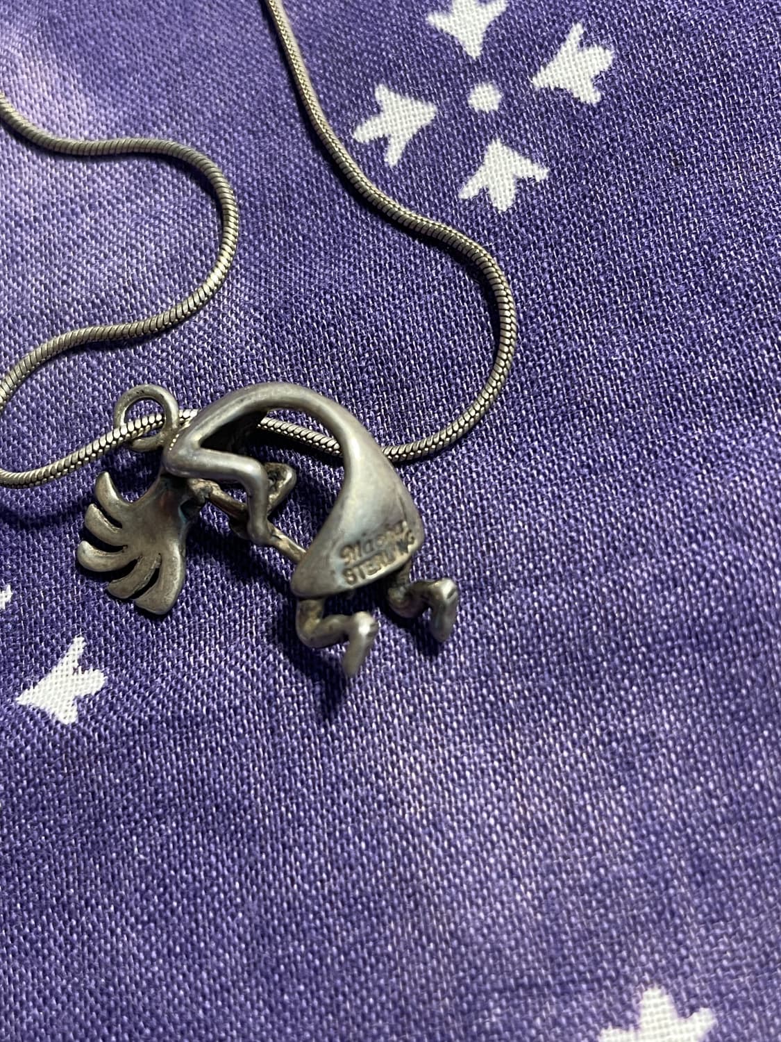   Sterling Silver Kokopelli Necklace 상품이미지7