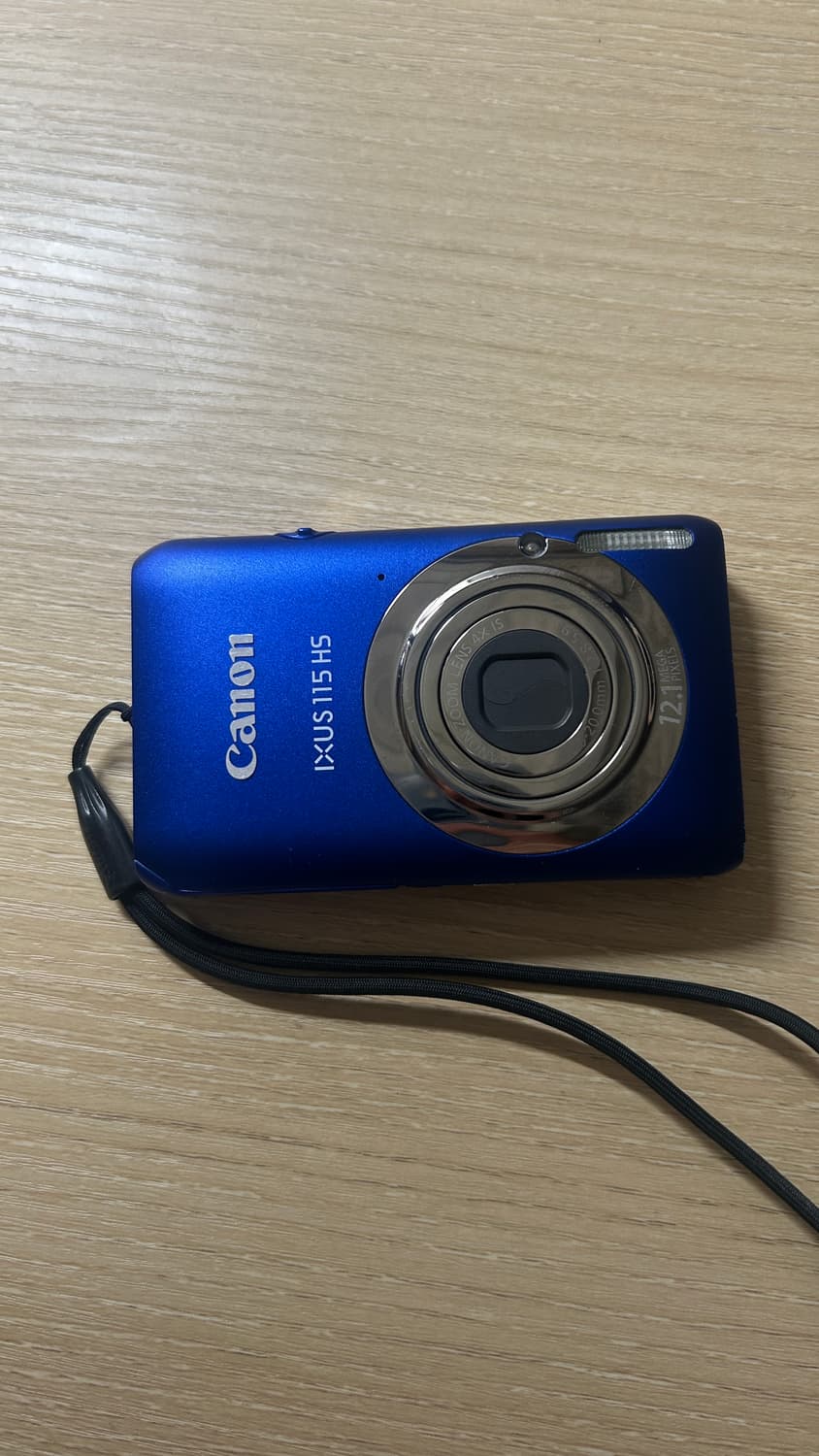 캐논 익서스 Canon IXUS 115 HS 블루 빈티지 디카 상품이미지1