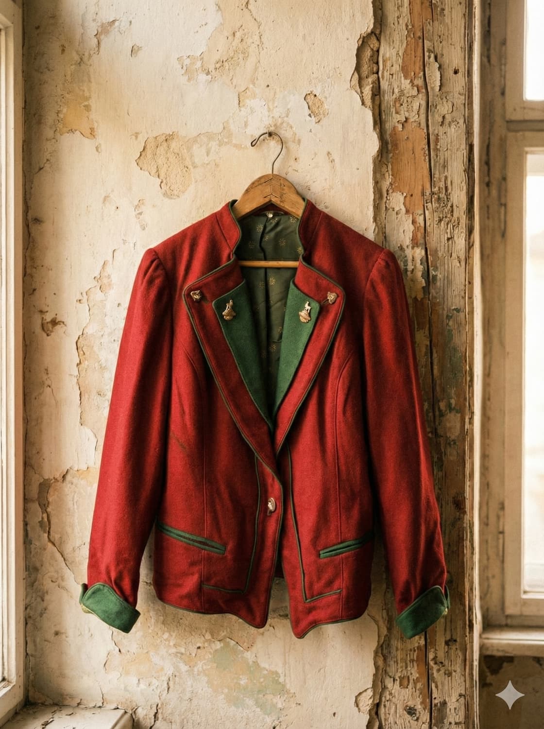  유러피안 클래식 티롤리안 울 재킷 상품이미지1