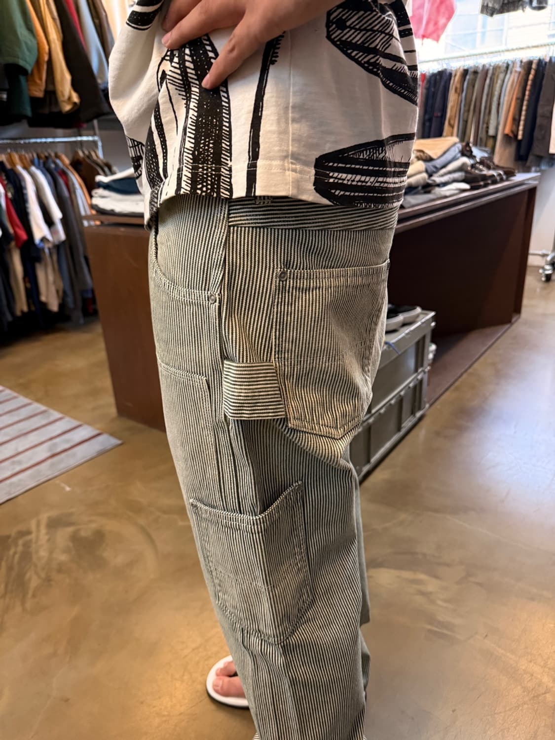 URSUS BAPE 히코리 카펜터 팬츠 34 일본생산 상품이미지2