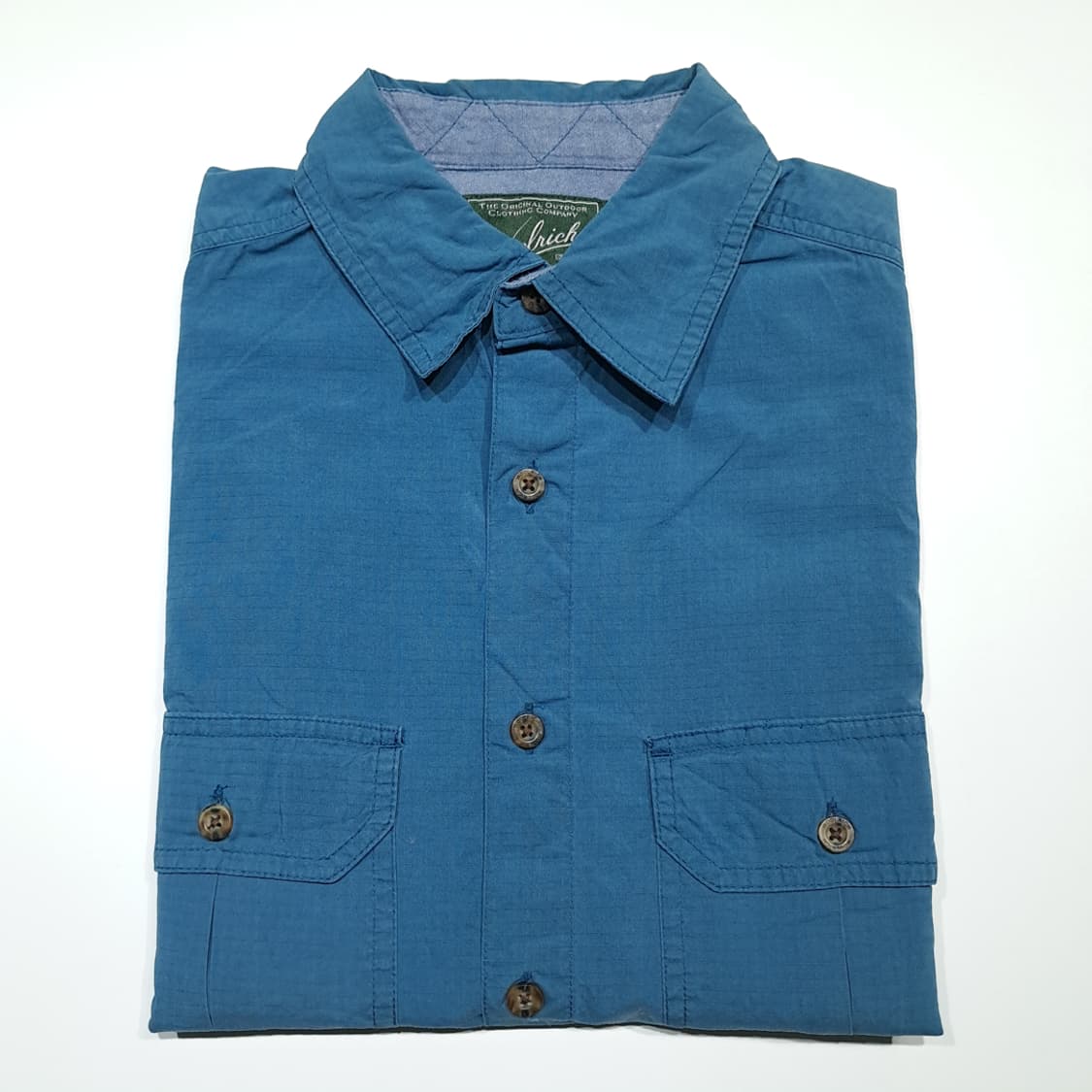 CK015 S 울리치 00s 립스탑 더스티블루 헌팅 셔츠 남방 상품이미지8