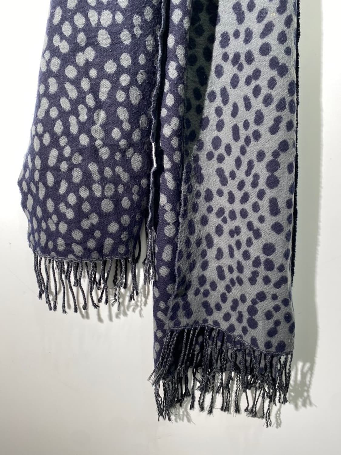 peyton place 레오파드 패턴 머플러 상품이미지2