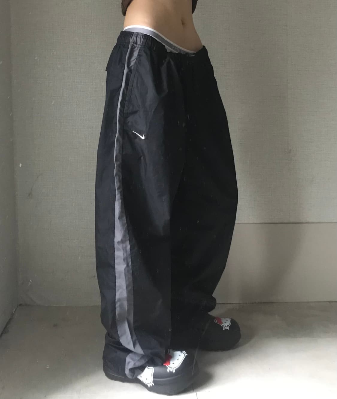 나이키 블랙 트랙 트레이닝팬츠 상품이미지4