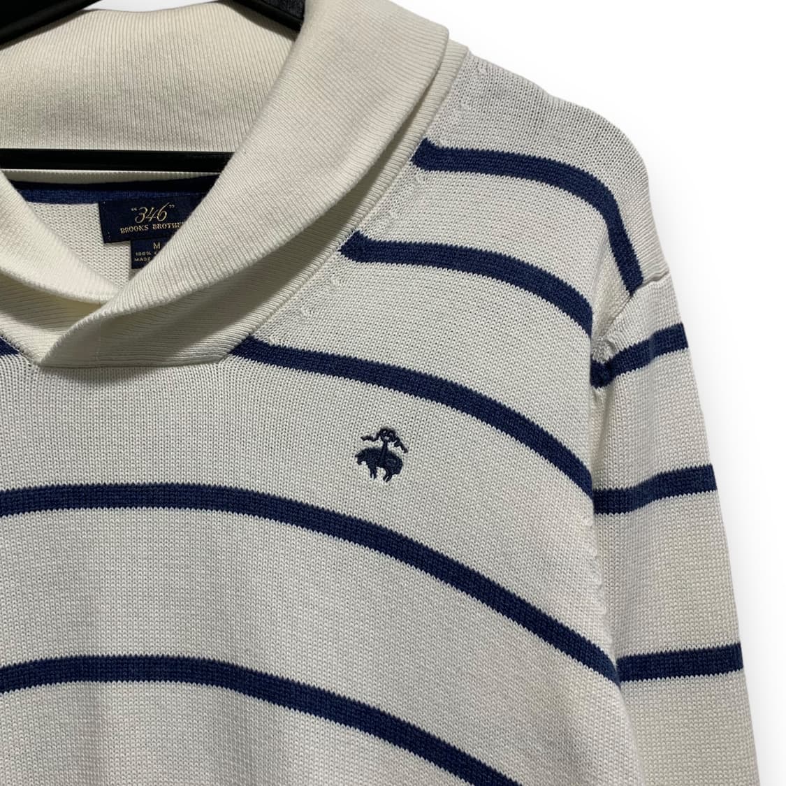 브룩스브라더스 숄카라 스트라이프 니트 상품이미지4