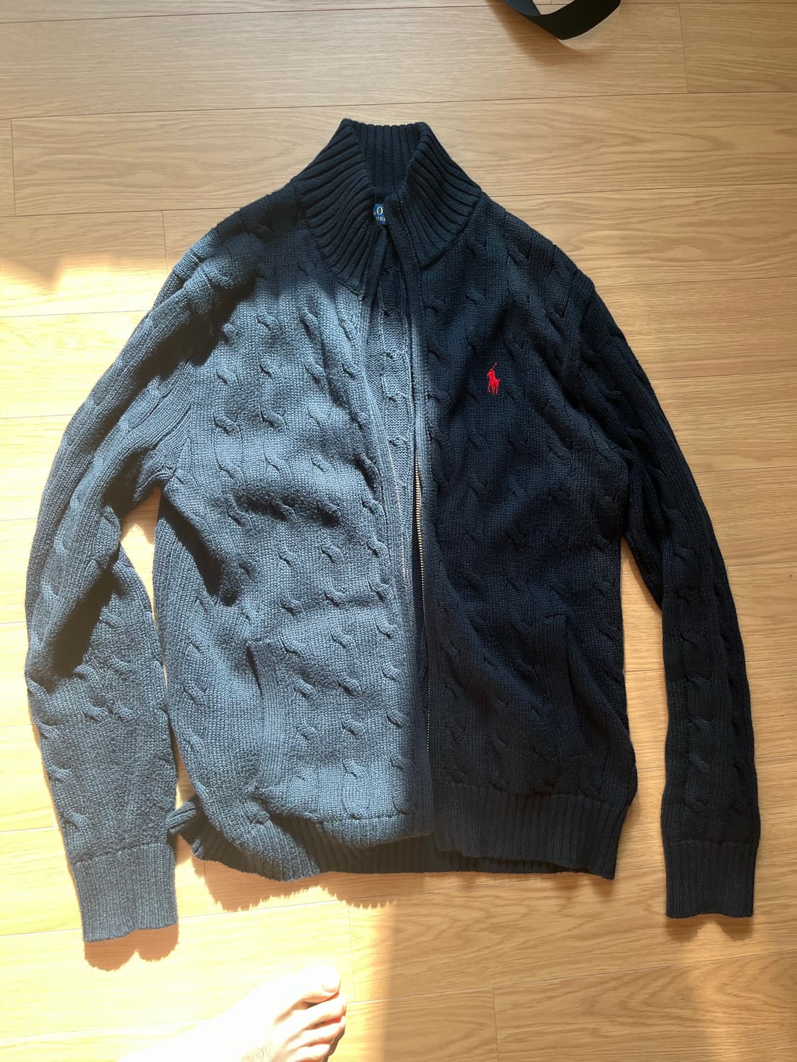 폴로 니트 풀집업 상품이미지2