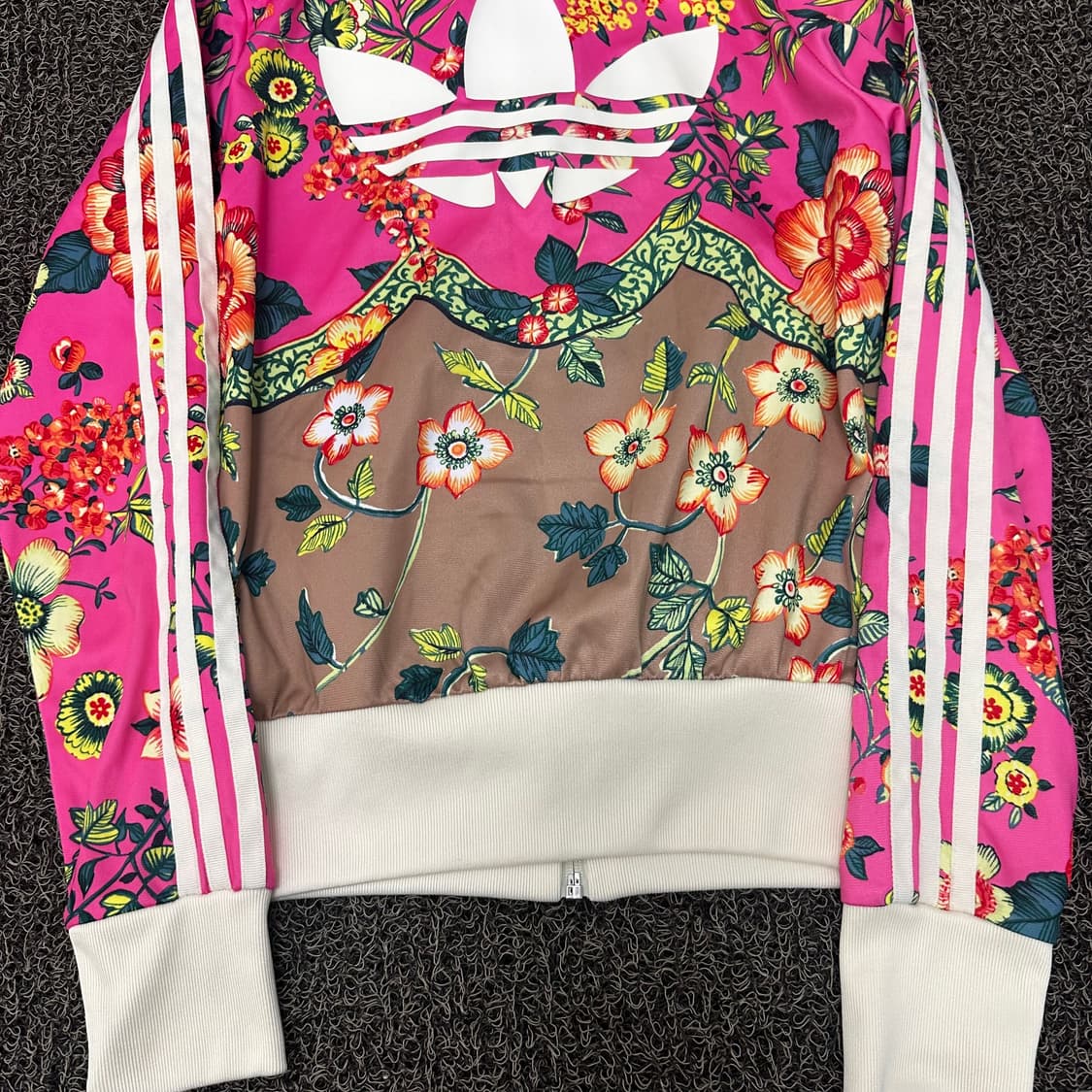 아디다스 여성 하르디네토 플라워 트랙탑 져지 85사이즈 상품이미지6