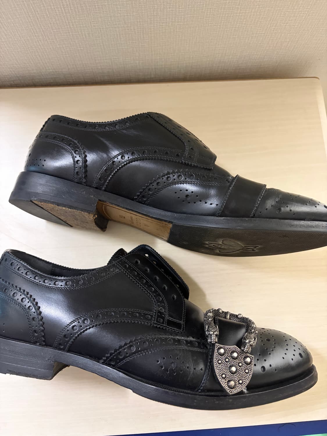 구찌 디오니소스 더비슈즈 uk6.5(255사이즈) 상품이미지3