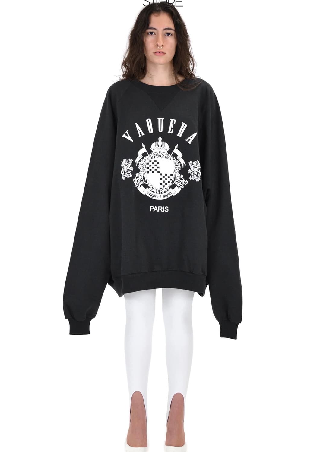 바퀘라 슈퍼오버핏 맨투맨 팝니다 상품이미지1