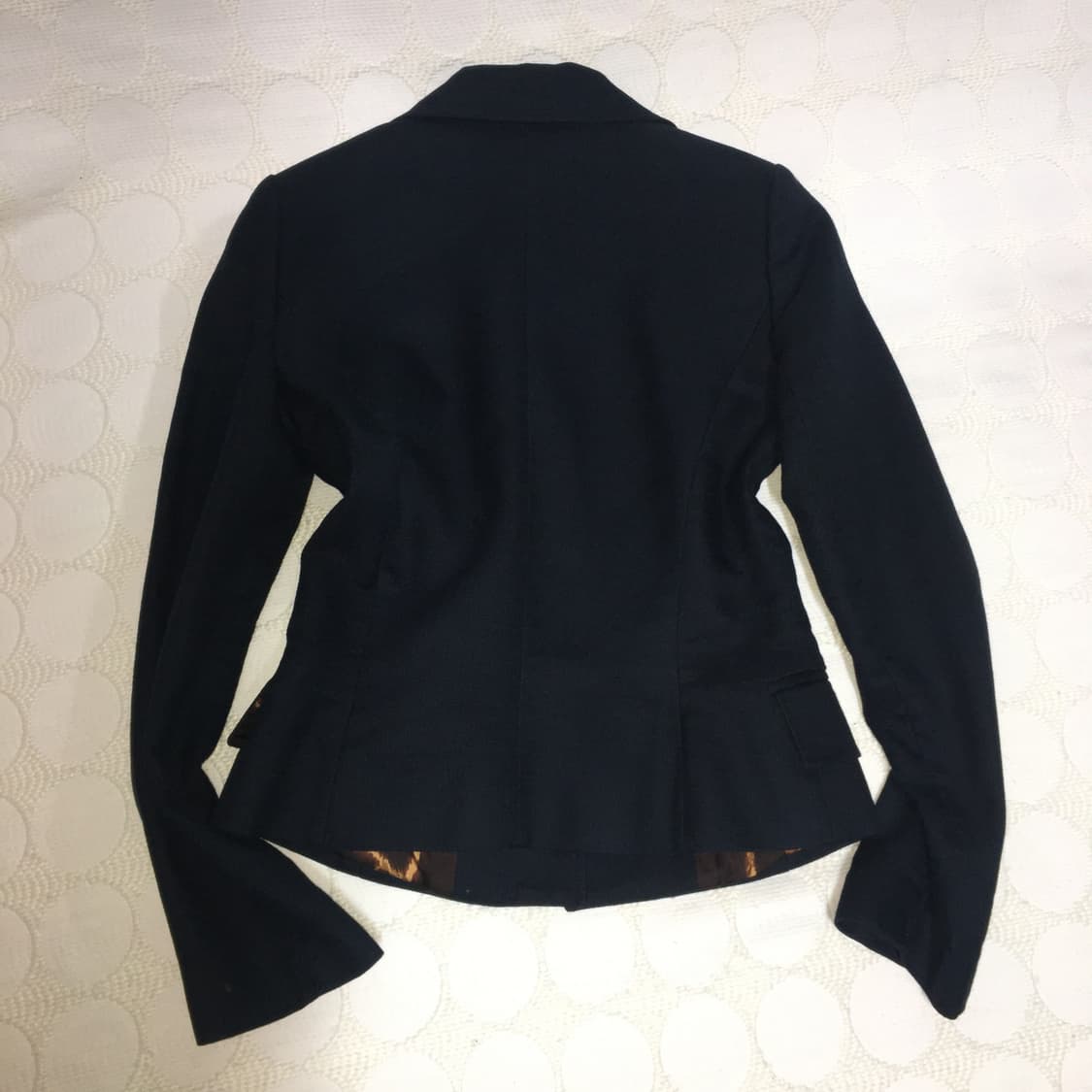 Dolce&Gabbana 진한 네이비 면 자켓 상품이미지5