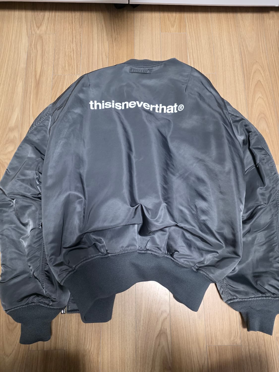 (XL)알파인더스트리 x 디스이즈네버댓 ma-1 상품이미지2