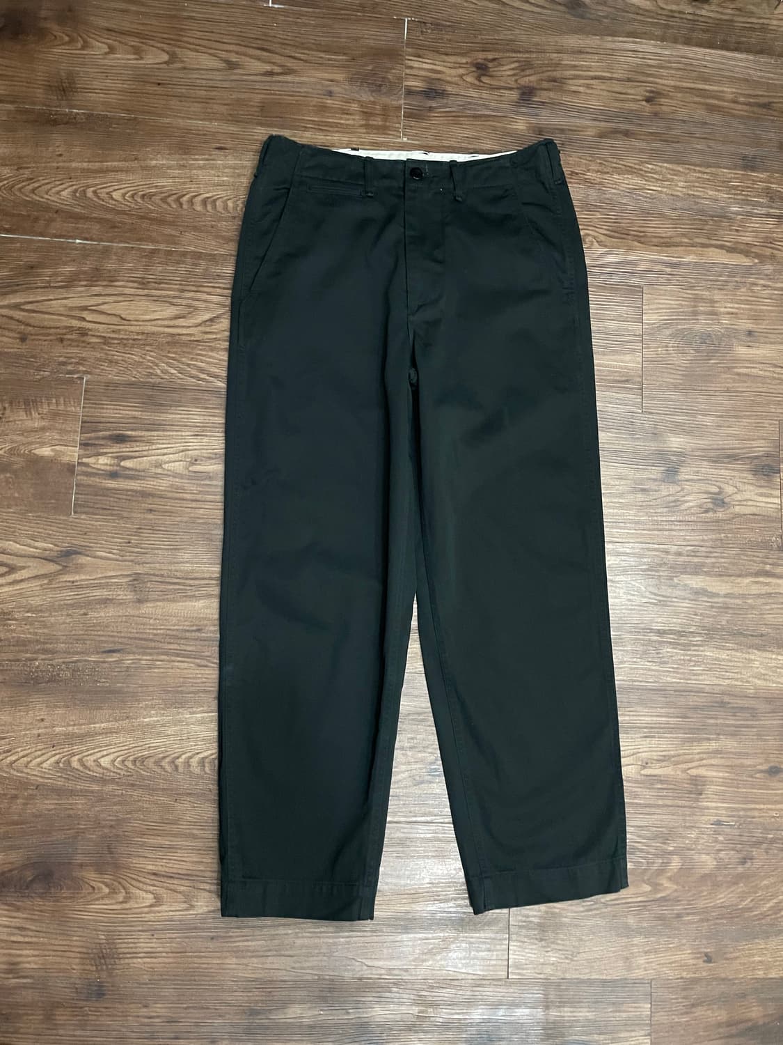 카키스 khakis 블랙 치노 팬츠 상품이미지1