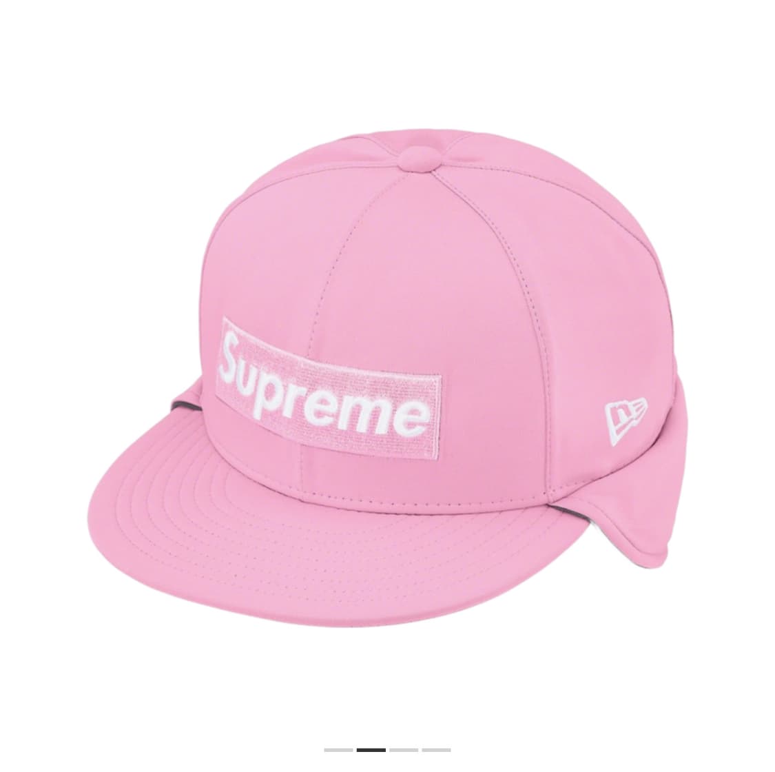 슈프림 윈드스토퍼 이어플랩 박스로고 뉴에라 핑크 상품이미지2