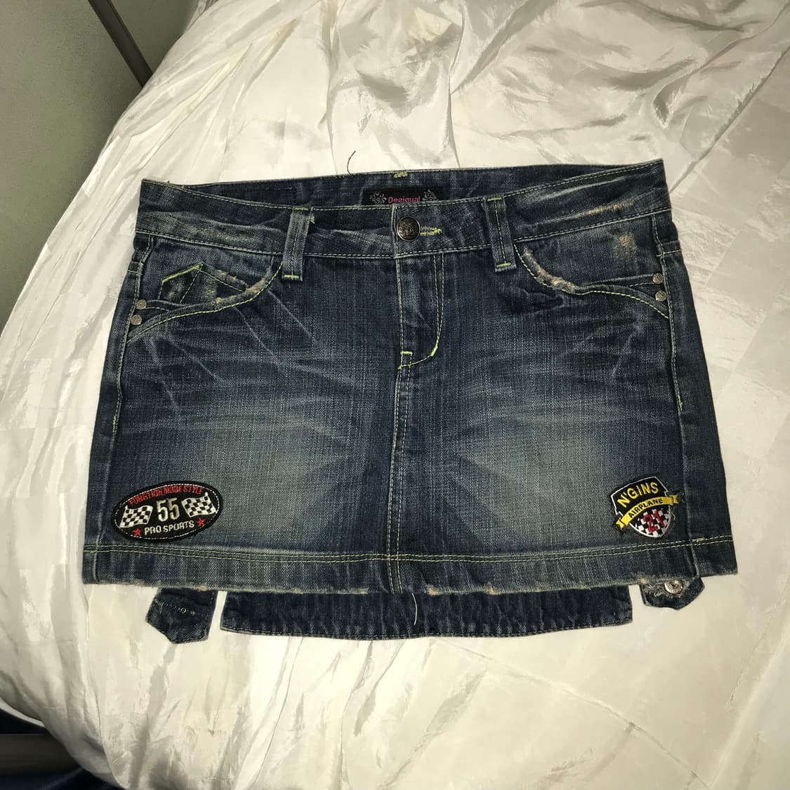 Desigual 데시구알 데님 미니 스커트 상품이미지1