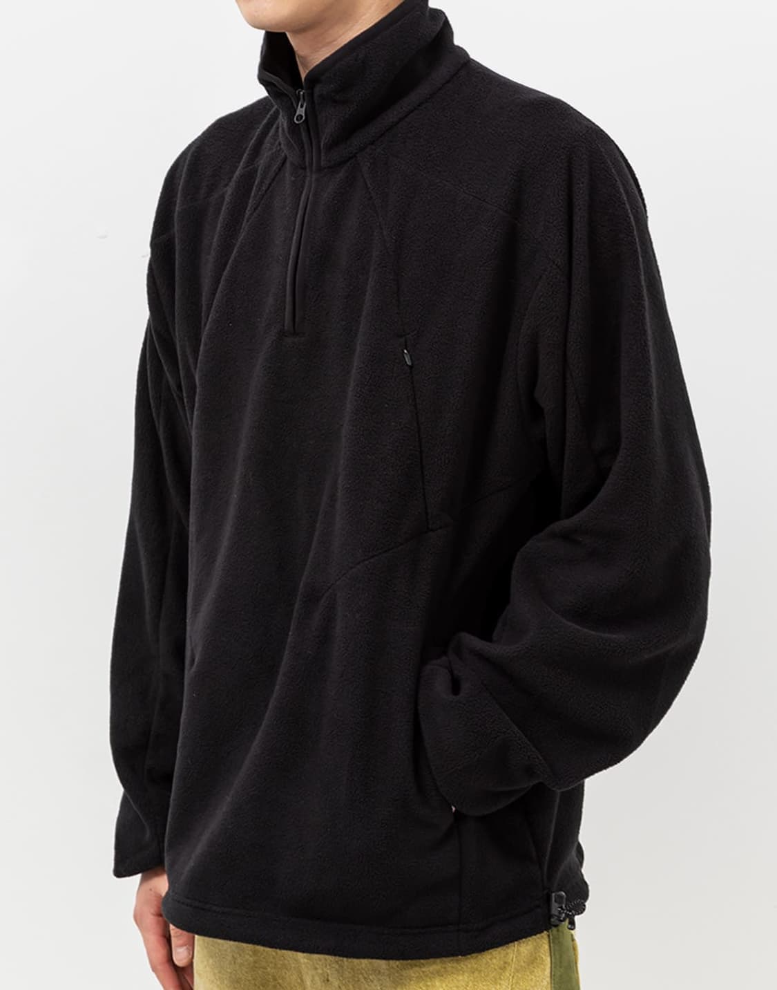 [S] Xlim EP.6 01 HALF ZIP-UP black 상품이미지1