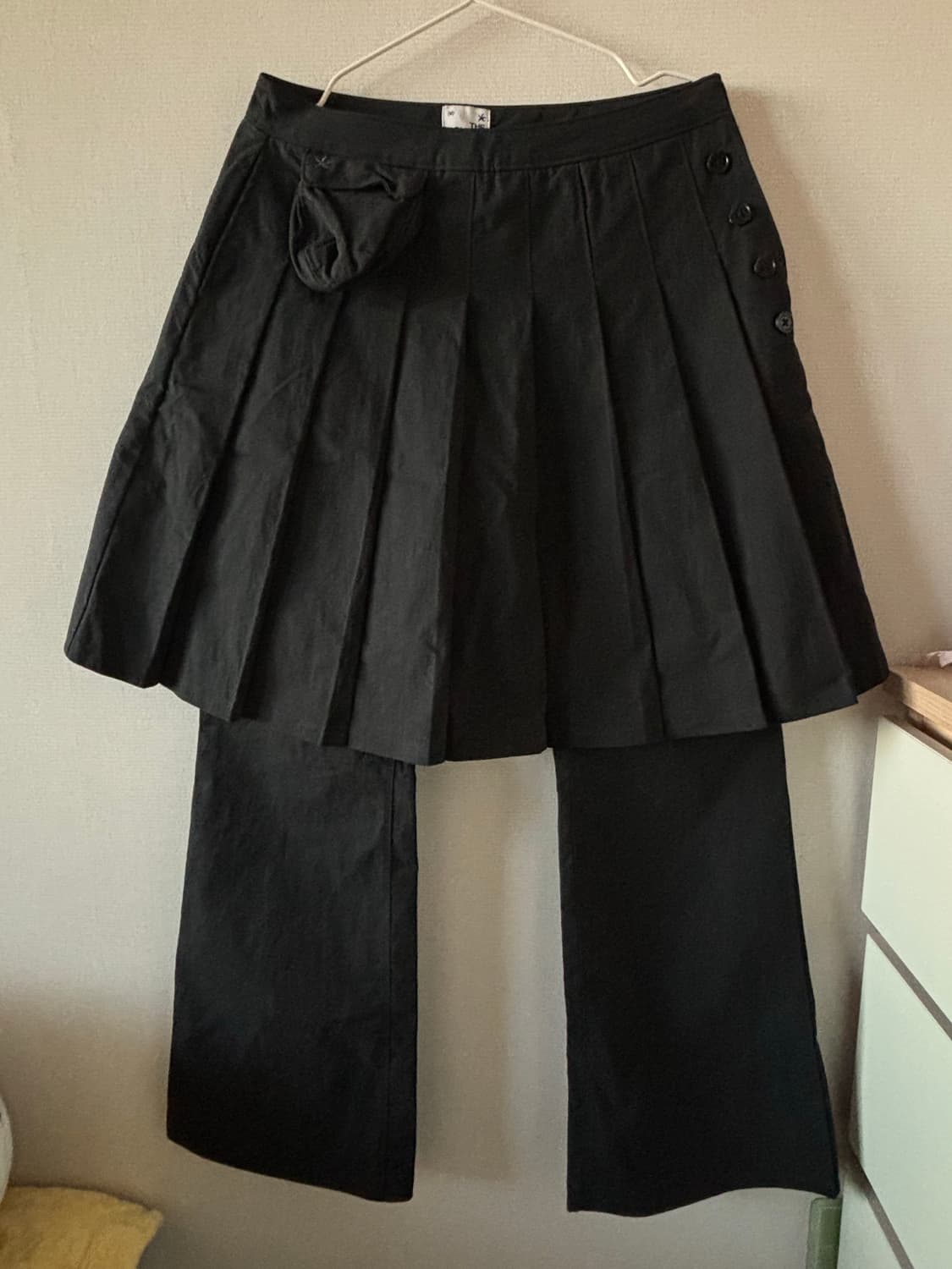 더콜디 스커트 레이어드 팬츠 2사이즈 상품이미지1