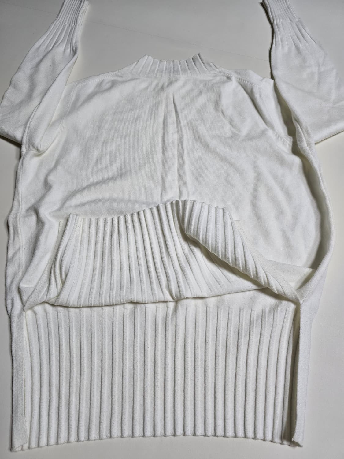 여성 반목니트티100 상품이미지3