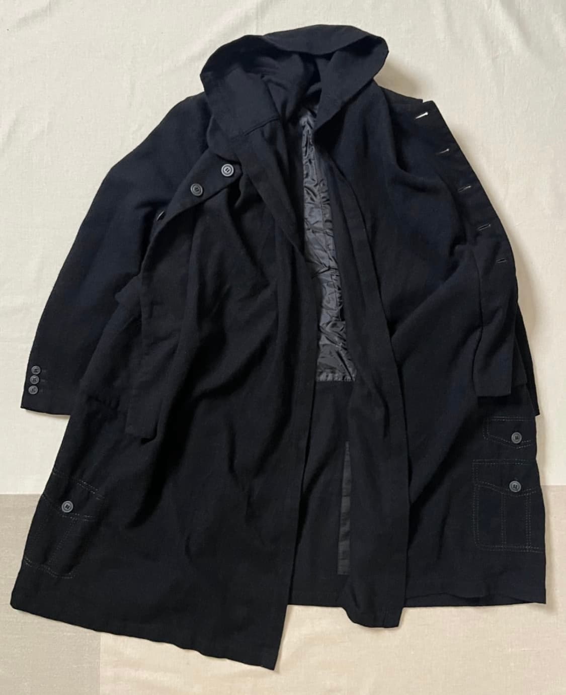 Comme des Garcons 꼼데가르송 레이어드 도킹 코트 comme 상품이미지3