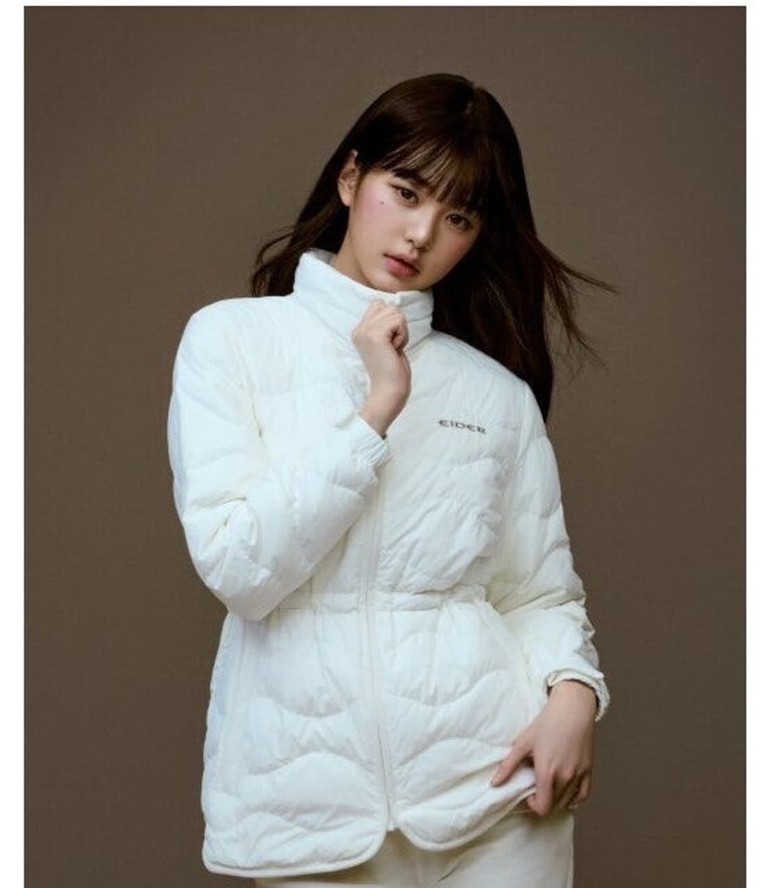 아이더 써모락C 경량패딩 M 화이트 상품이미지1