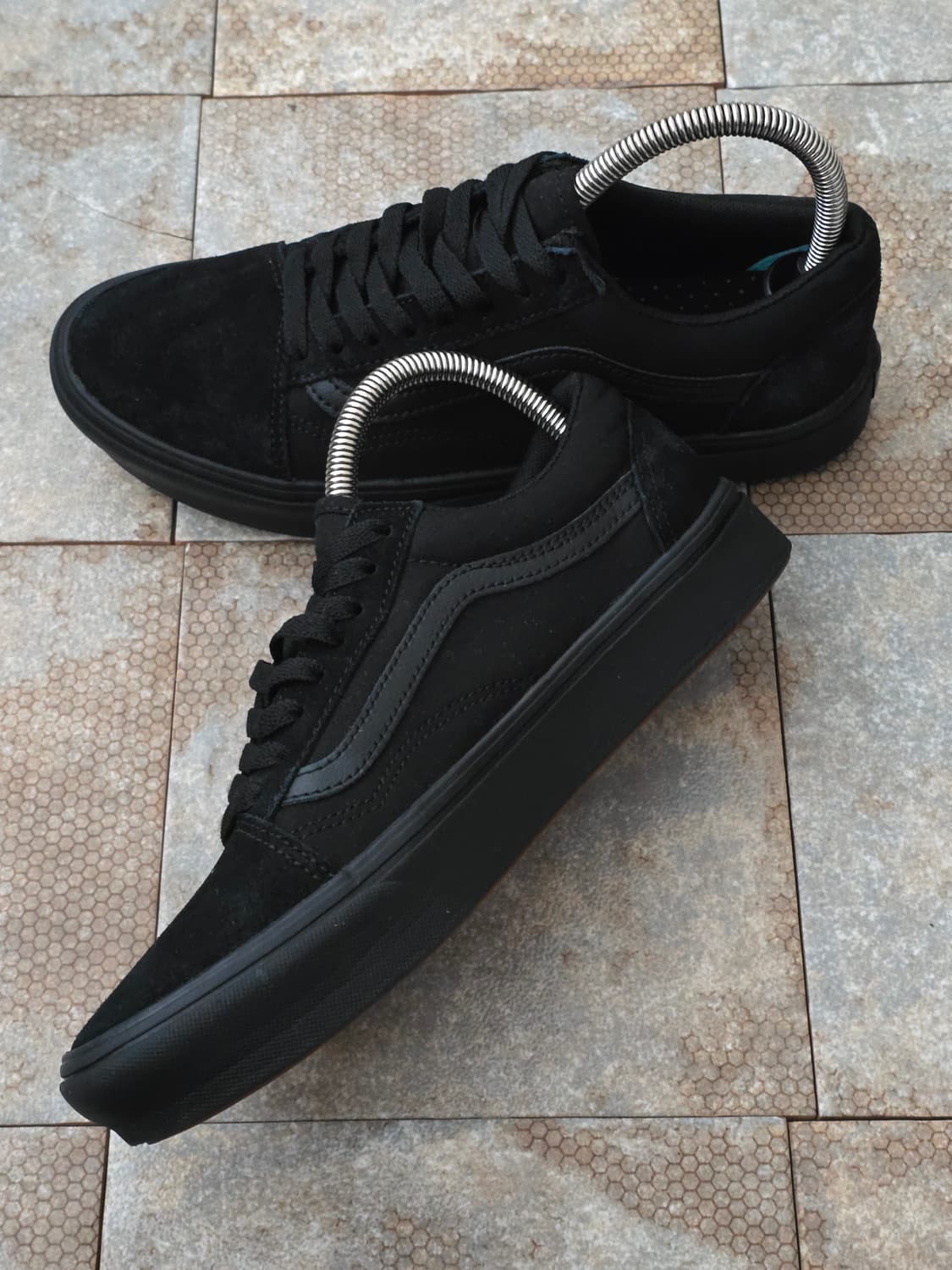 (260)반스 컴피쿠시 올드스쿨 블랙  상품이미지5