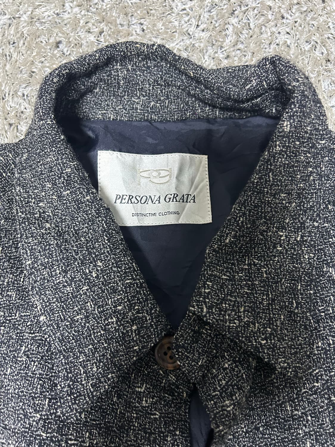 일본판 모직 누빔 셔츠 105~110 상품이미지3