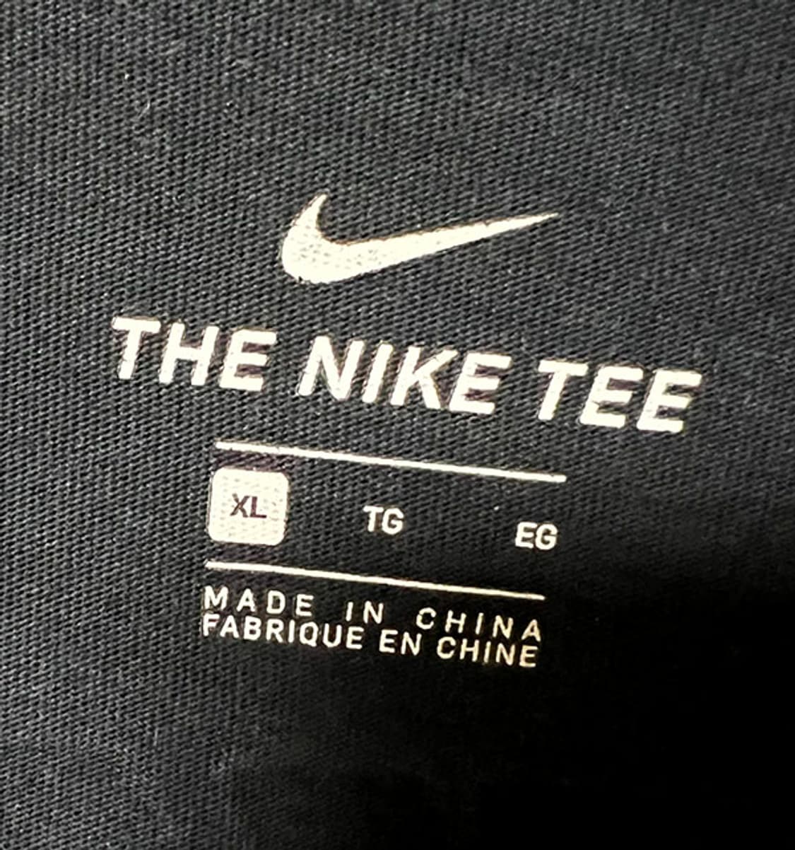 NIKE 나이키 월드투어2 남자 반팔티셔츠 블랙 단종품 L 100 상품이미지3