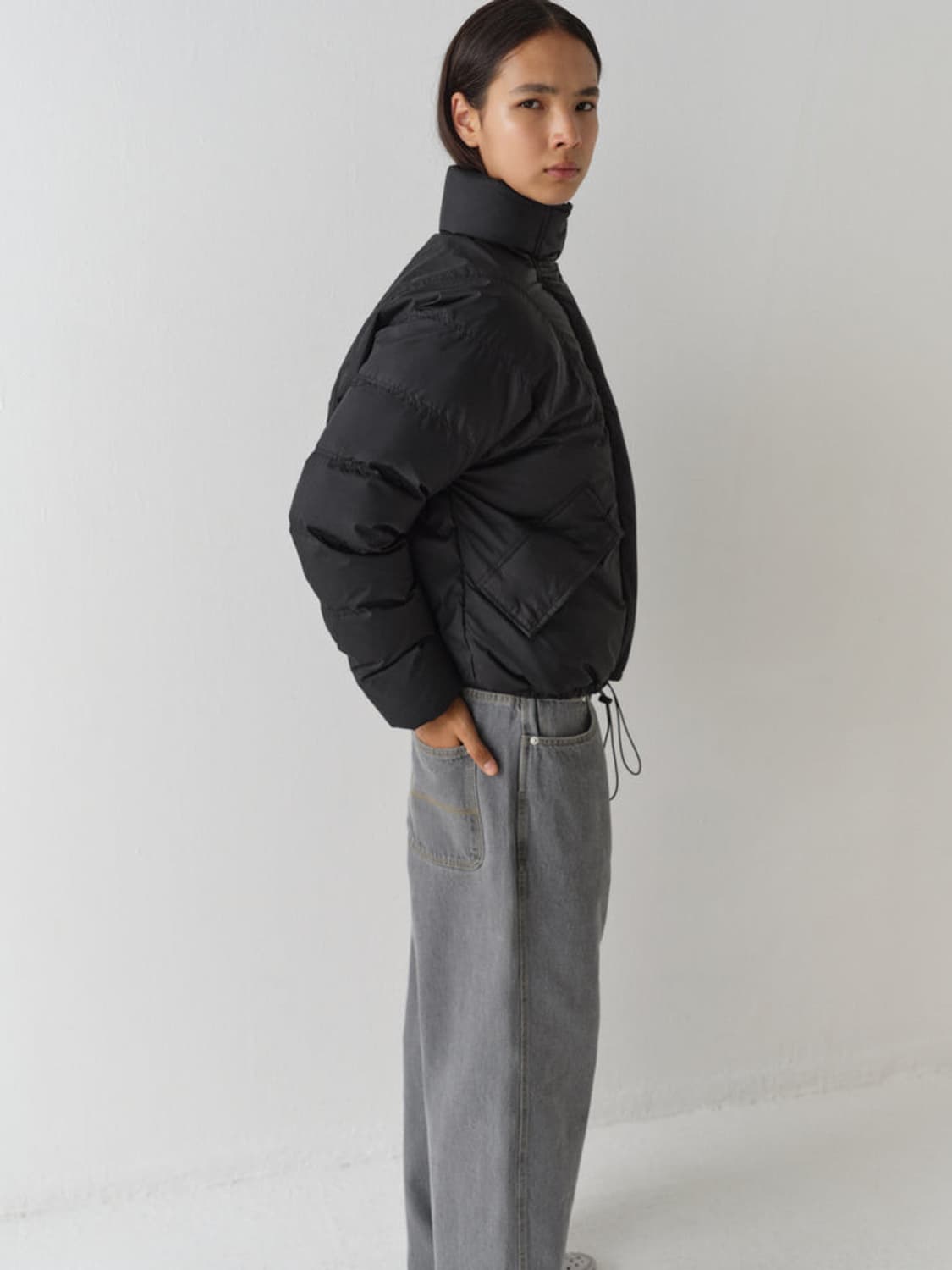 [34,36,38]기마구아스 Baggy 데님 팬츠 상품이미지6