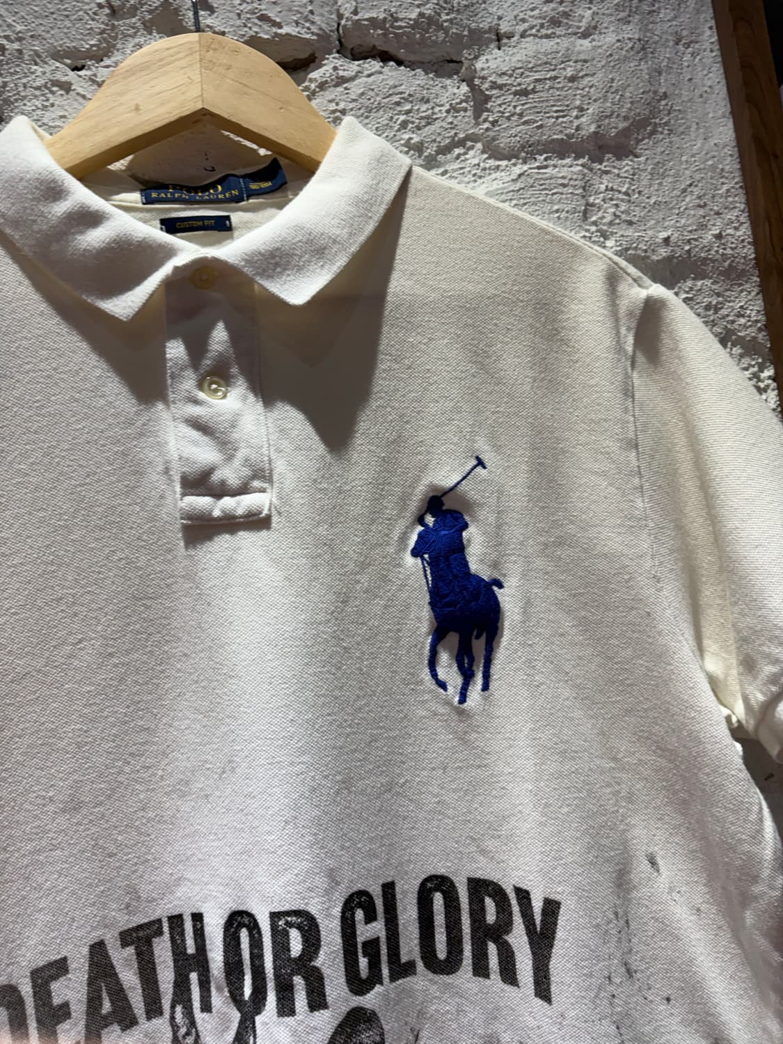 폴로 빅포니3 치프키프 더티 커스텀 카라 반팔 티셔츠 상품이미지5