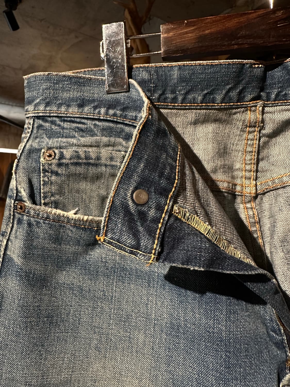 70s Levis 517 Big E Denim Pants 상품이미지9